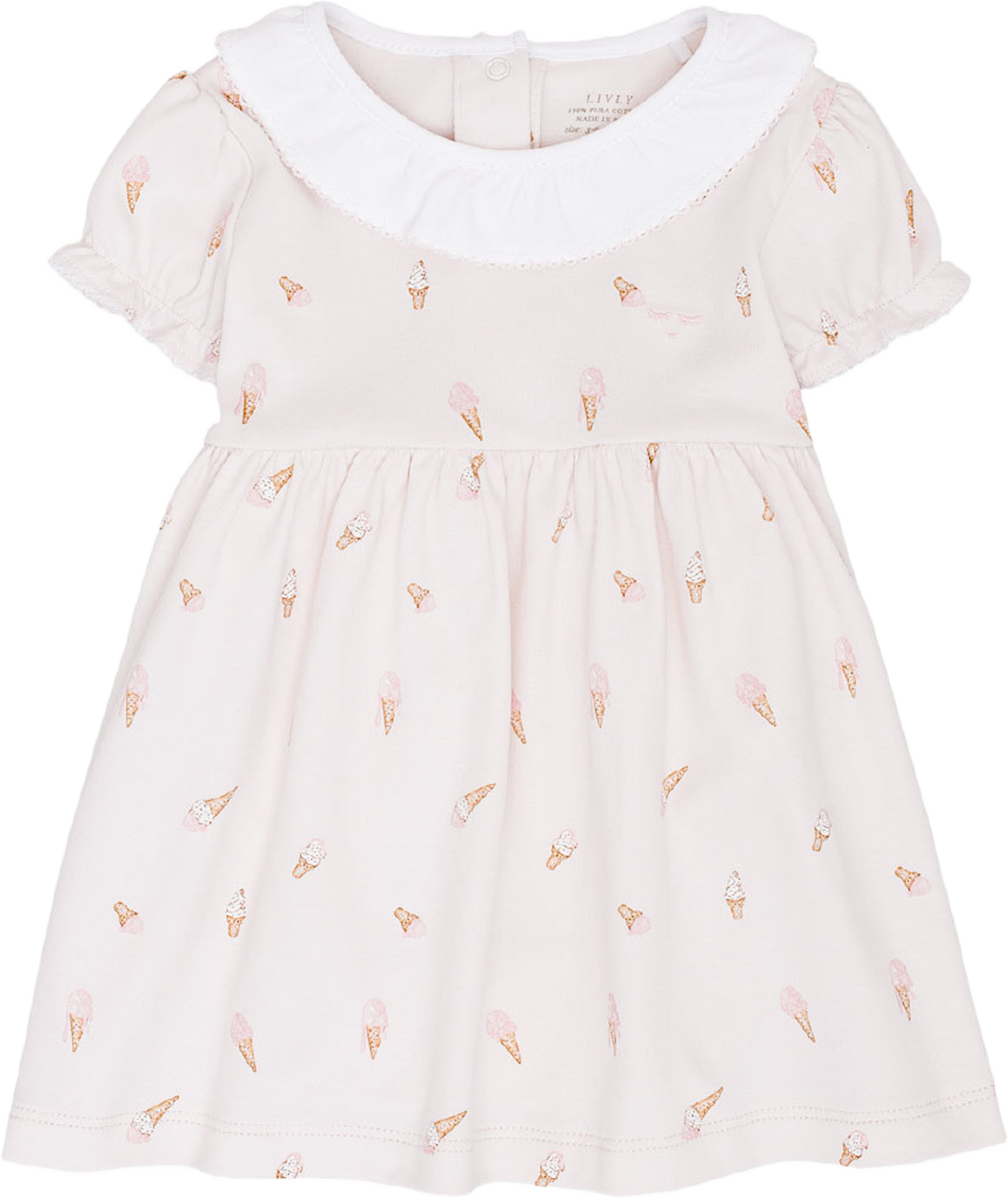 Ice Cream Baby Dress, från Livly, i färgen Pink. Klicka för att öppna bilden i stort format