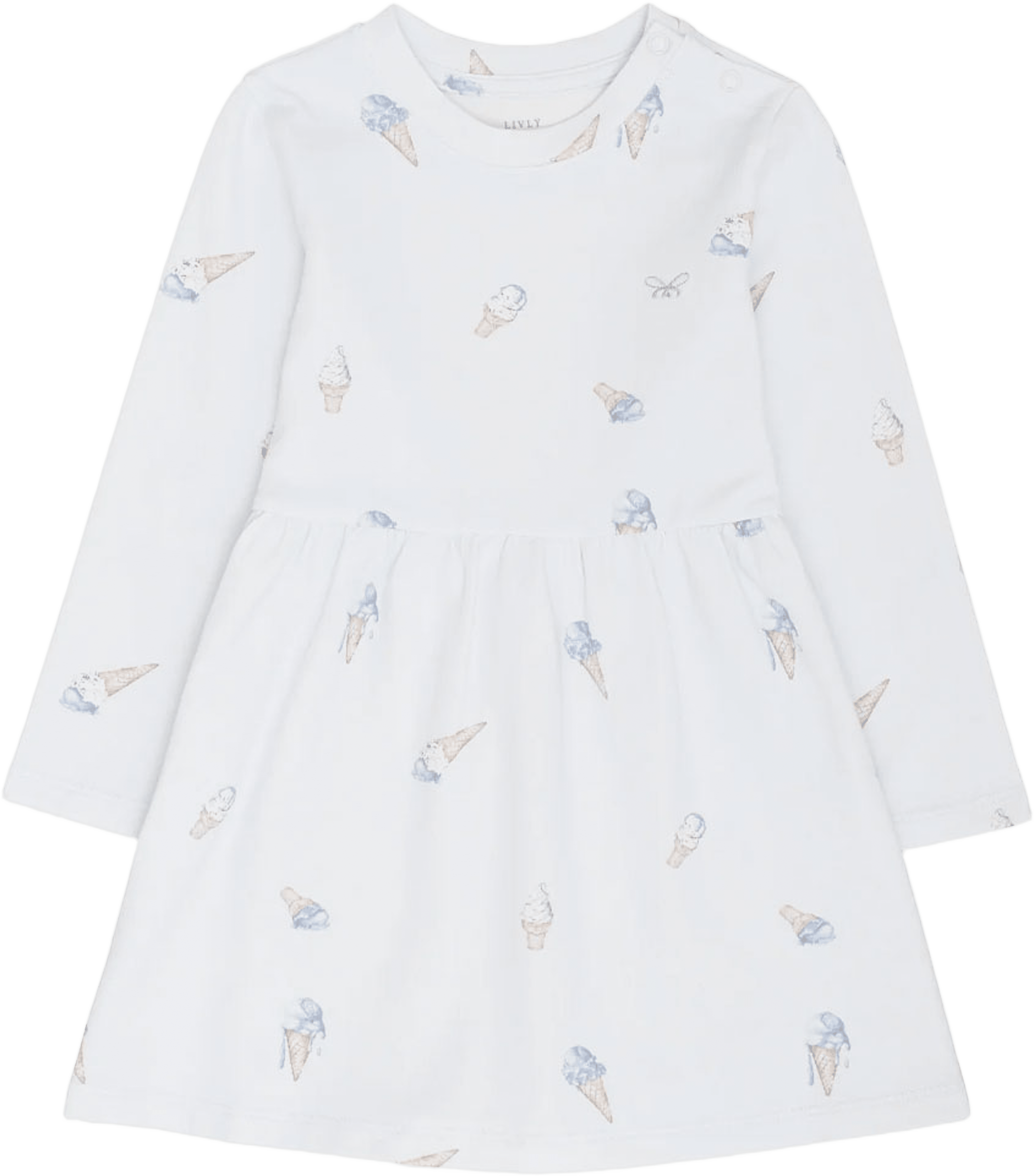 Ice Cream Lotta Dress, från Livly, i färgen Blue. Klicka för att öppna bilden i stort format