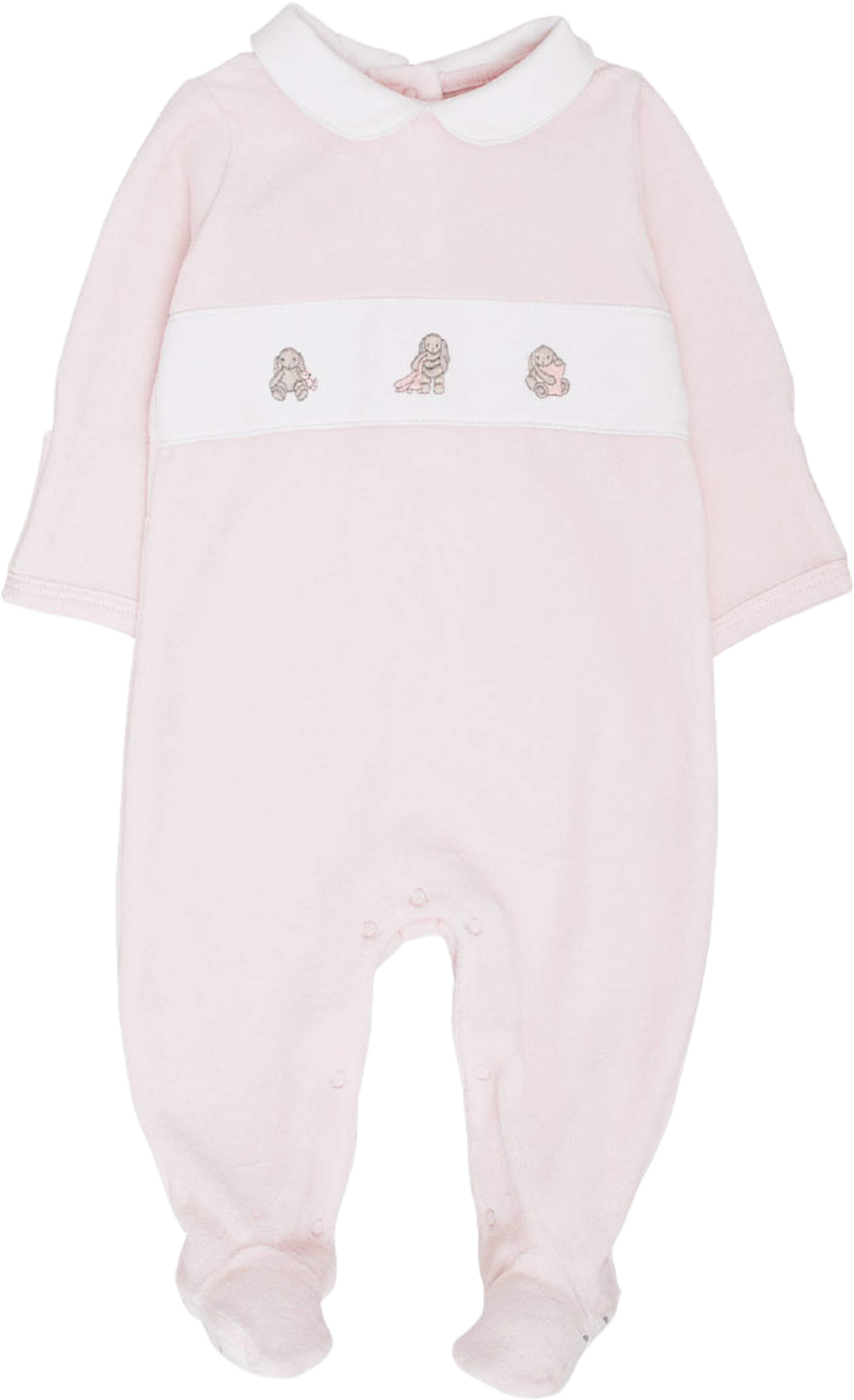 Snuggle Bunny Marley Aubrey Footie, från Livly, i färgen Pink. Klicka för att öppna bilden i stort format