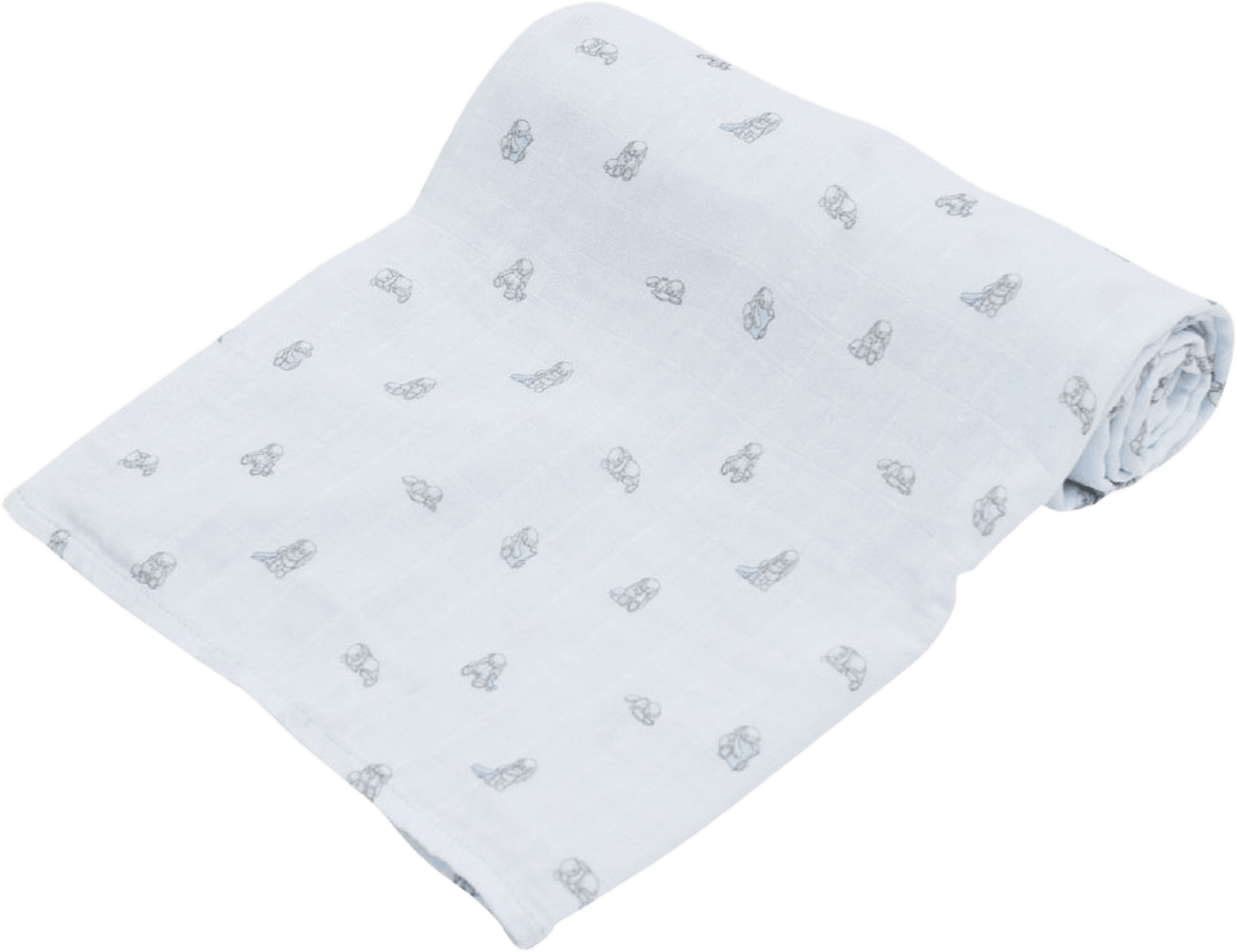 Snuggle Bunny Marley Swaddle, från Livly, i färgen Blue. Klicka för att öppna bilden i stort format