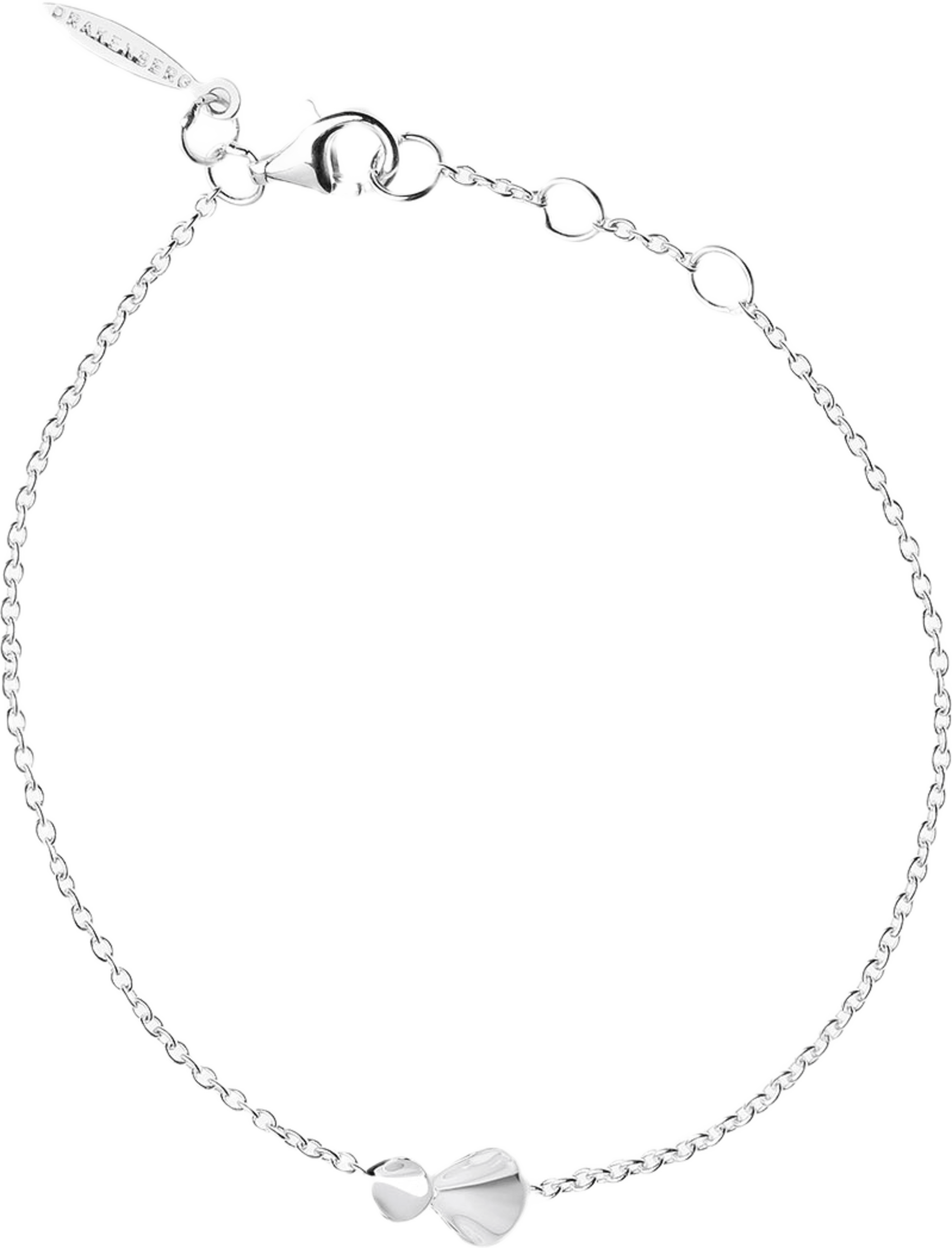 Hortensia drop bracelet, från Drakenberg Sjölin, i färgen Silver. Klicka för att öppna bilden i stort format