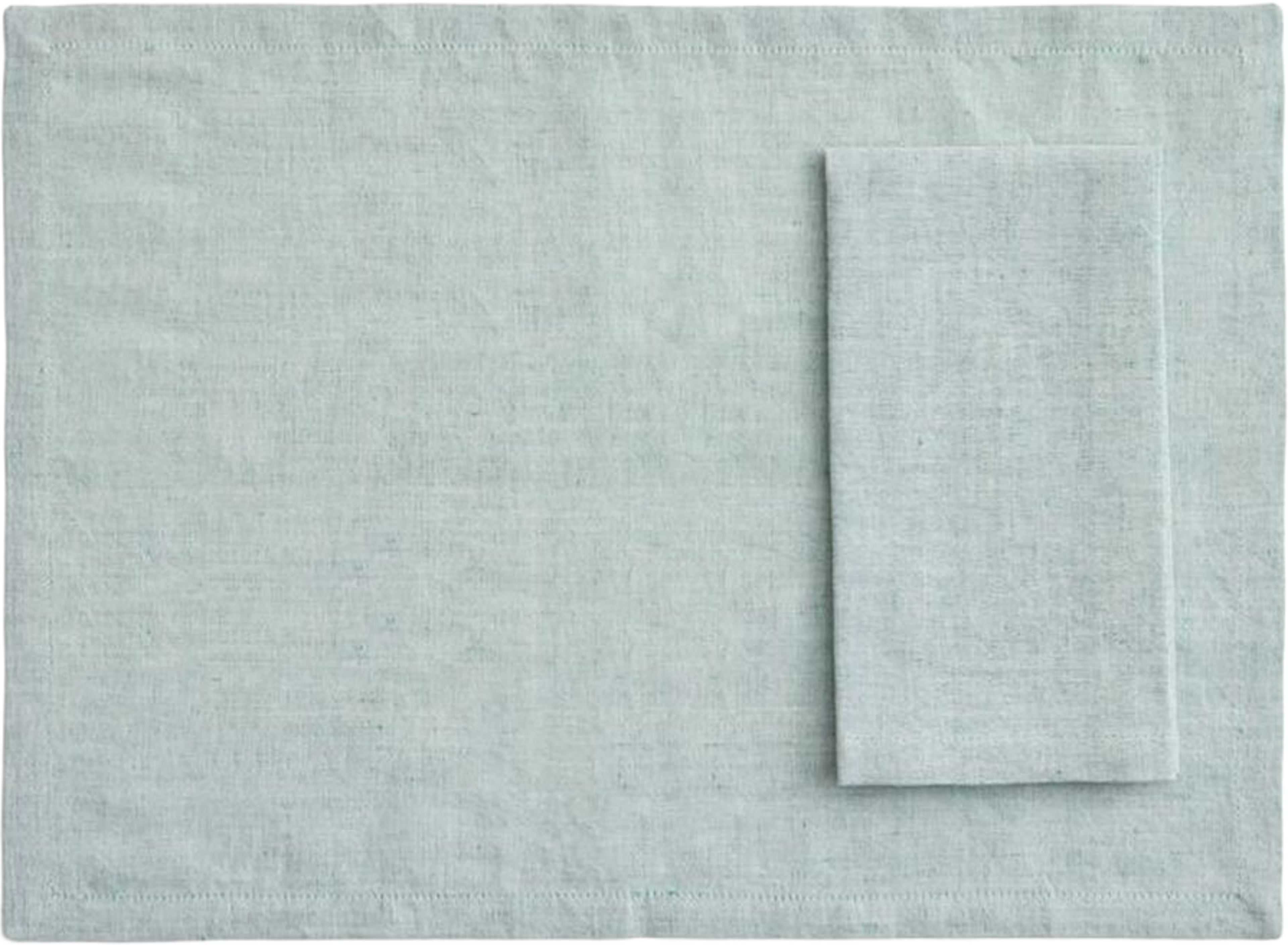 Tavolo Napkin/Placemat Set of 4, från HAY, i färgen Soft Green. Klicka för att öppna bilden i stort format