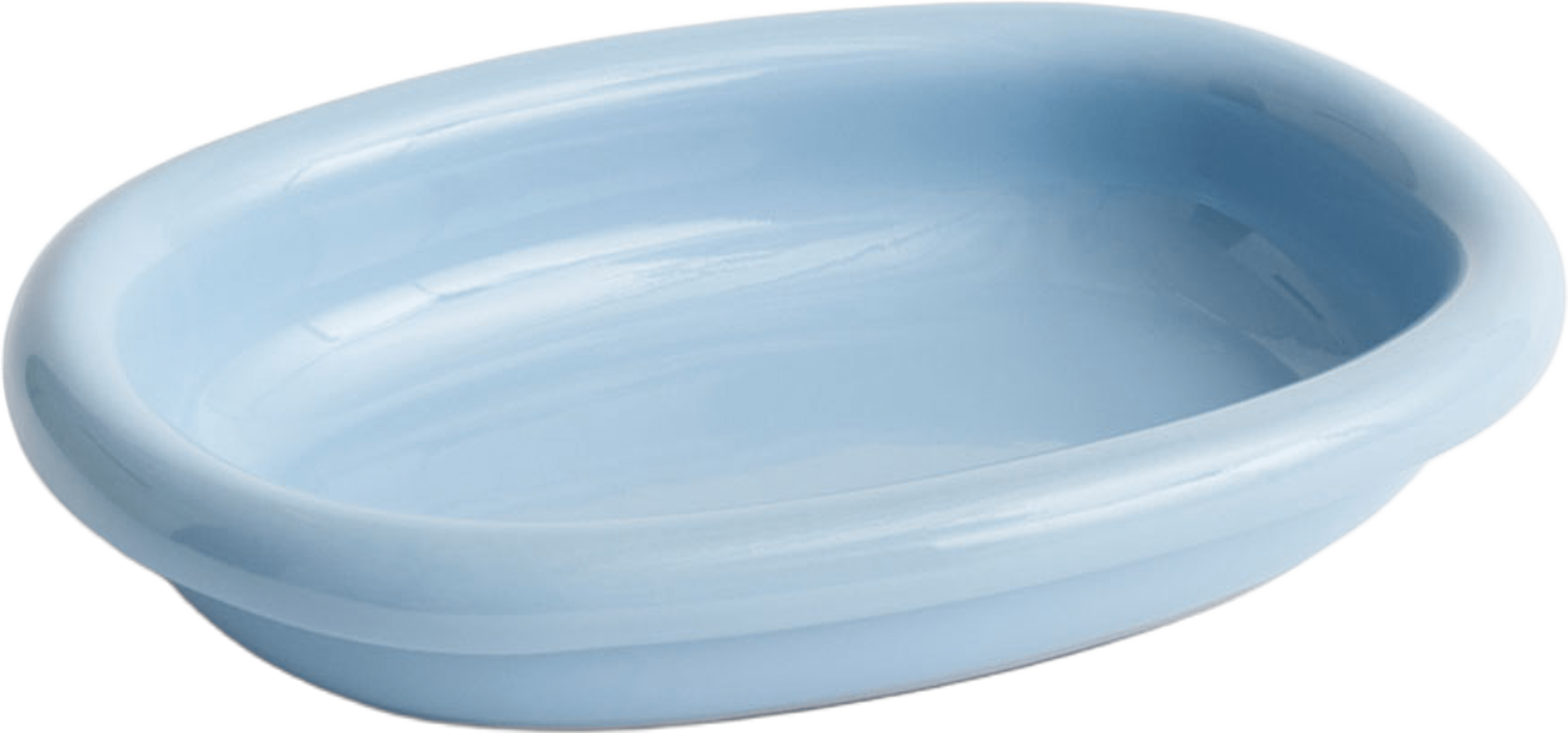 Barro Oval Dish Small Light blue, från HAY, i färgen Light Blue. Klicka för att öppna bilden i stort format