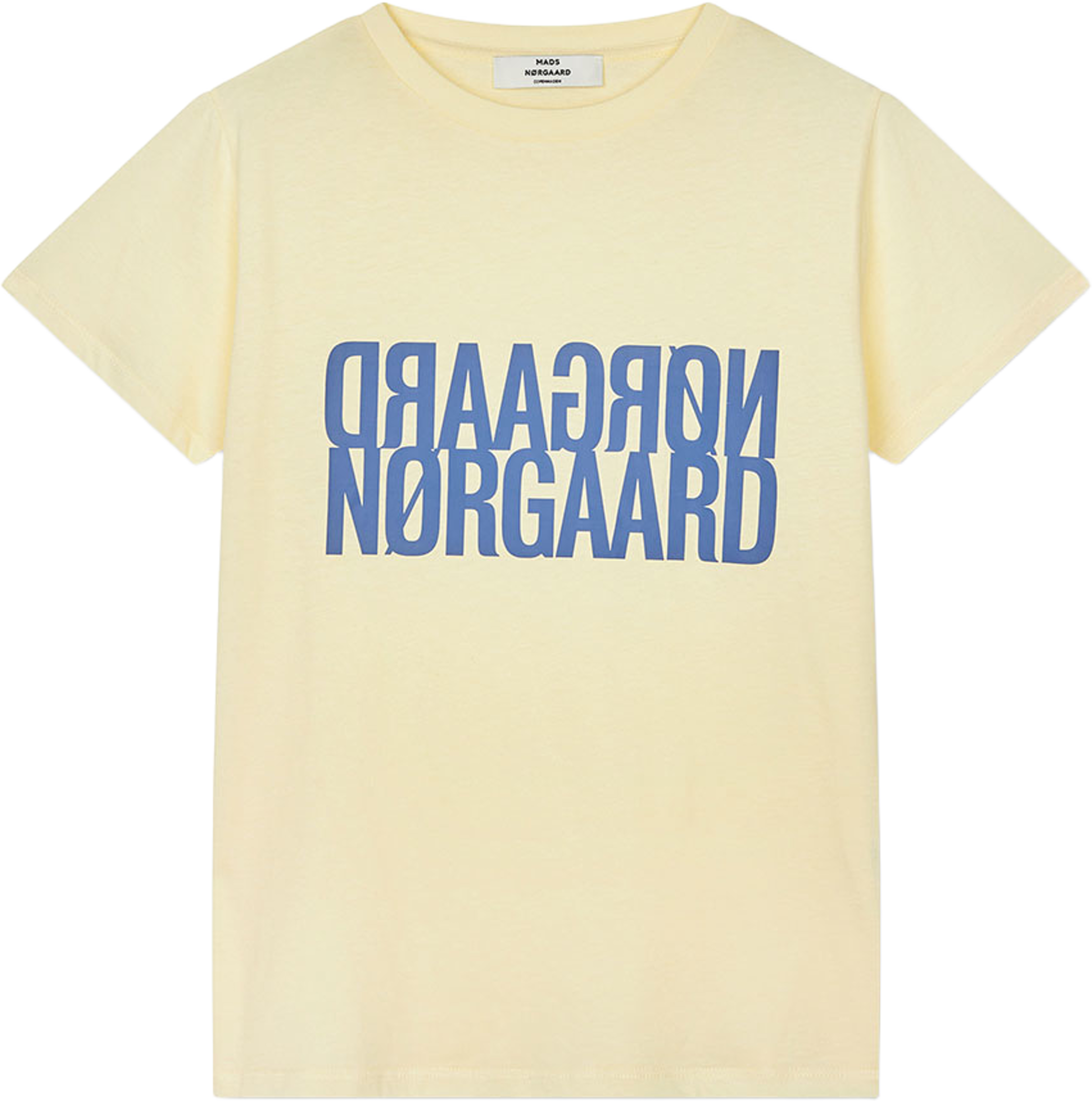 Single Cotton Trenda P Tee, från Mads Nørgaard, i färgen Almond Oil. Klicka för att öppna bilden i stort format