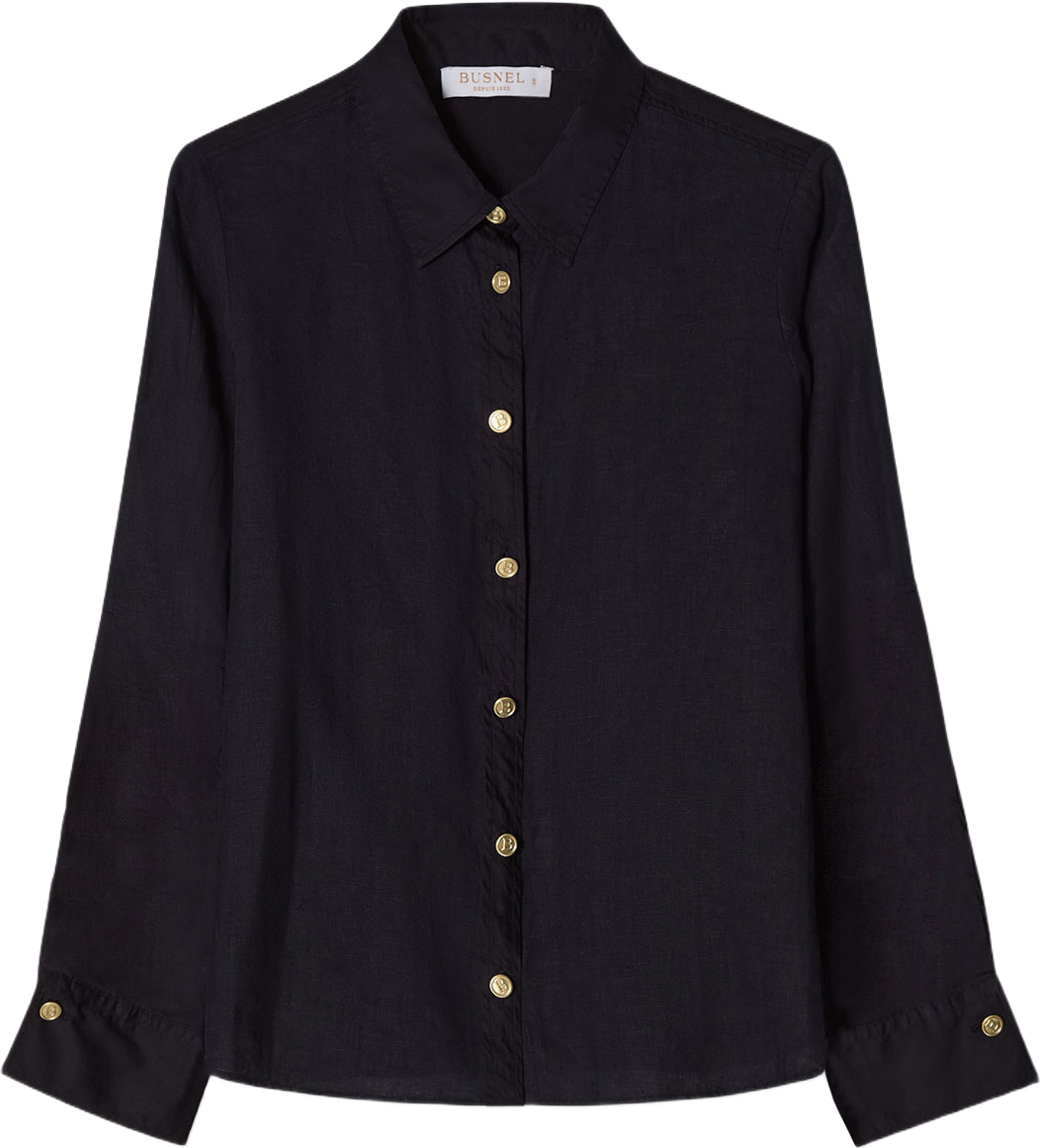 Nenne Blus, från Busnel, i färgen Marine. Klicka för att öppna bilden i stort format