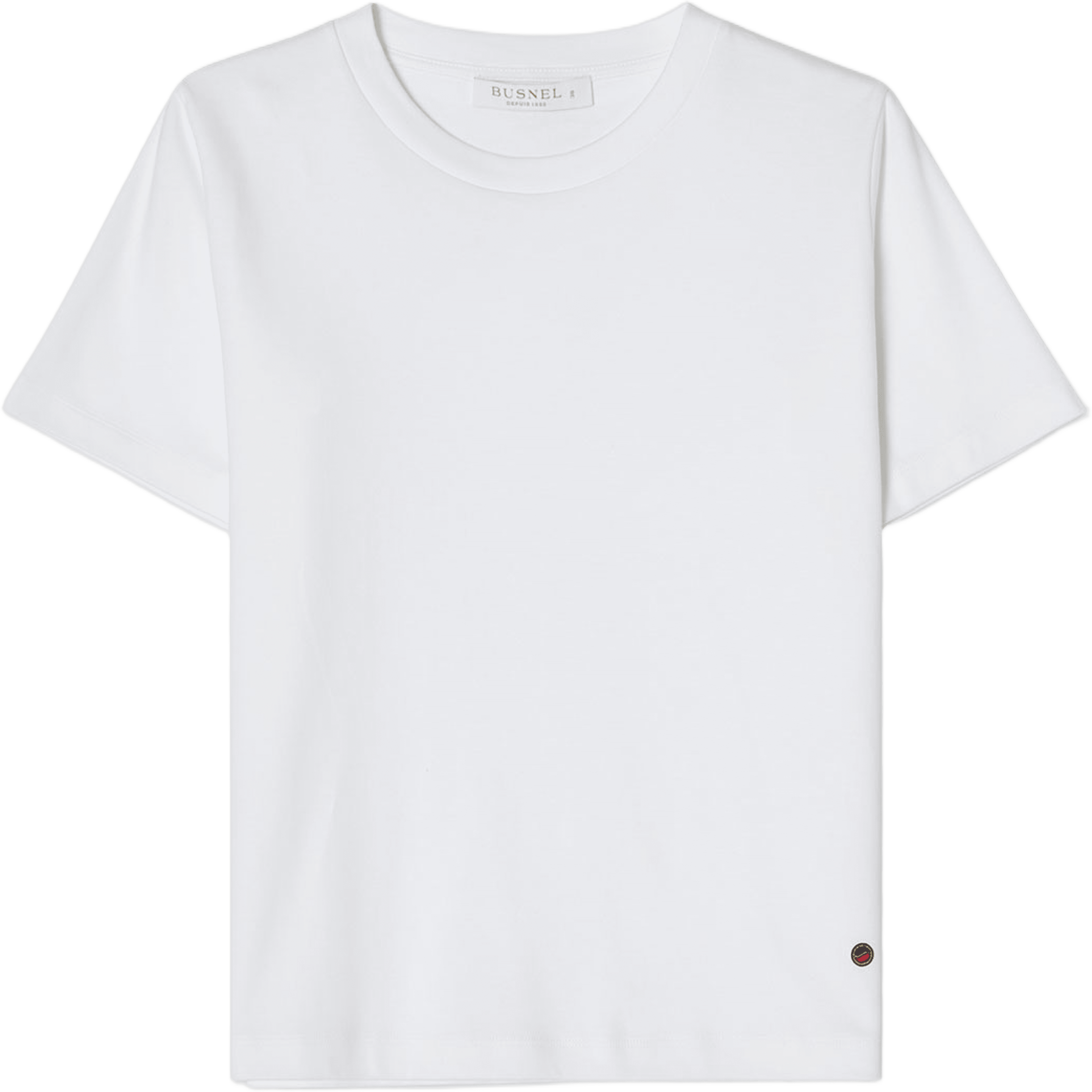 Tessa Luxe T-shirt, från Busnel, i färgen White. Klicka för att öppna bilden i stort format