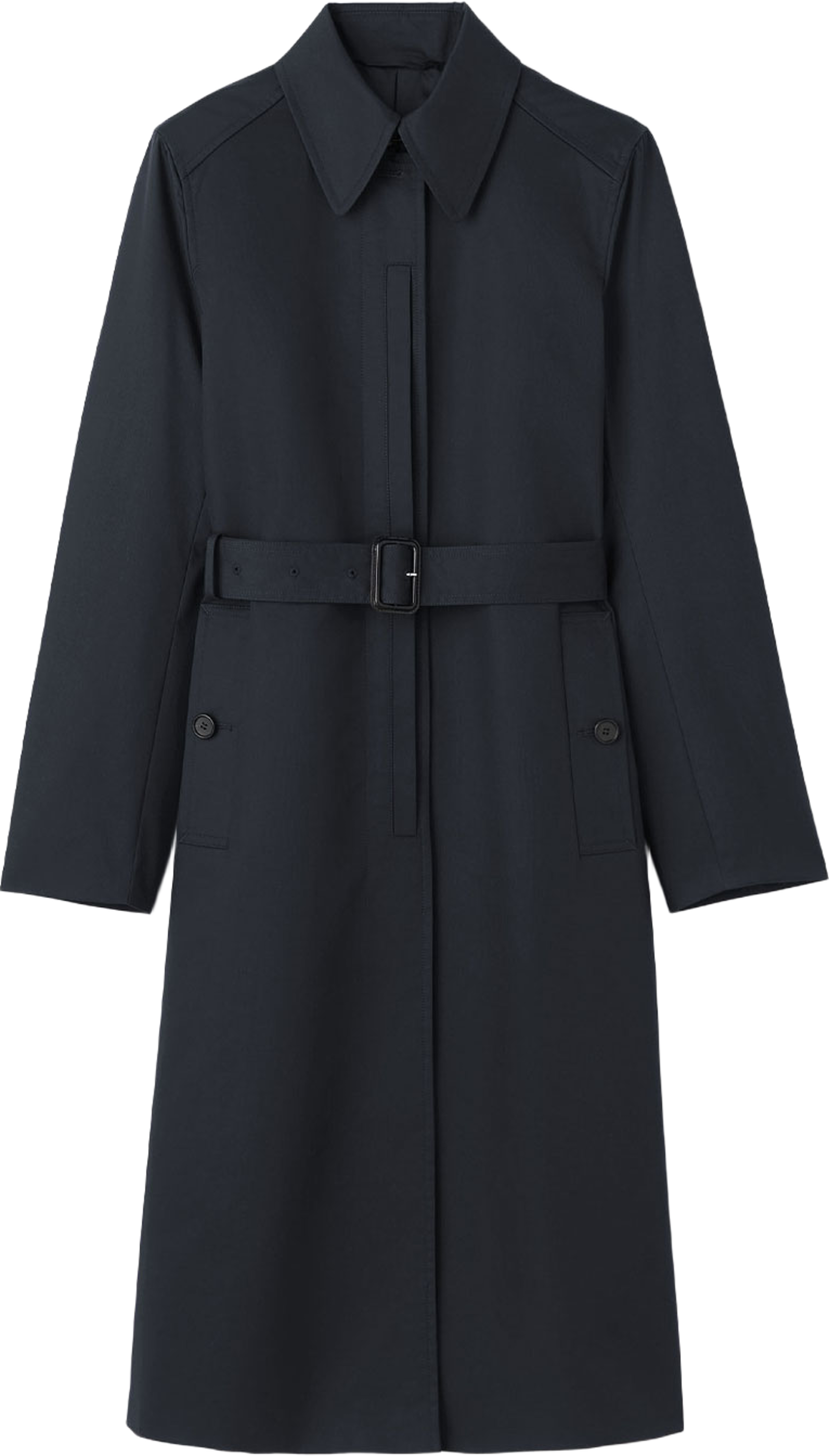 Raina Vattentålig Trenchcoat, från Tiger of Sweden, i färgen Night Sky. Klicka för att öppna bilden i stort format