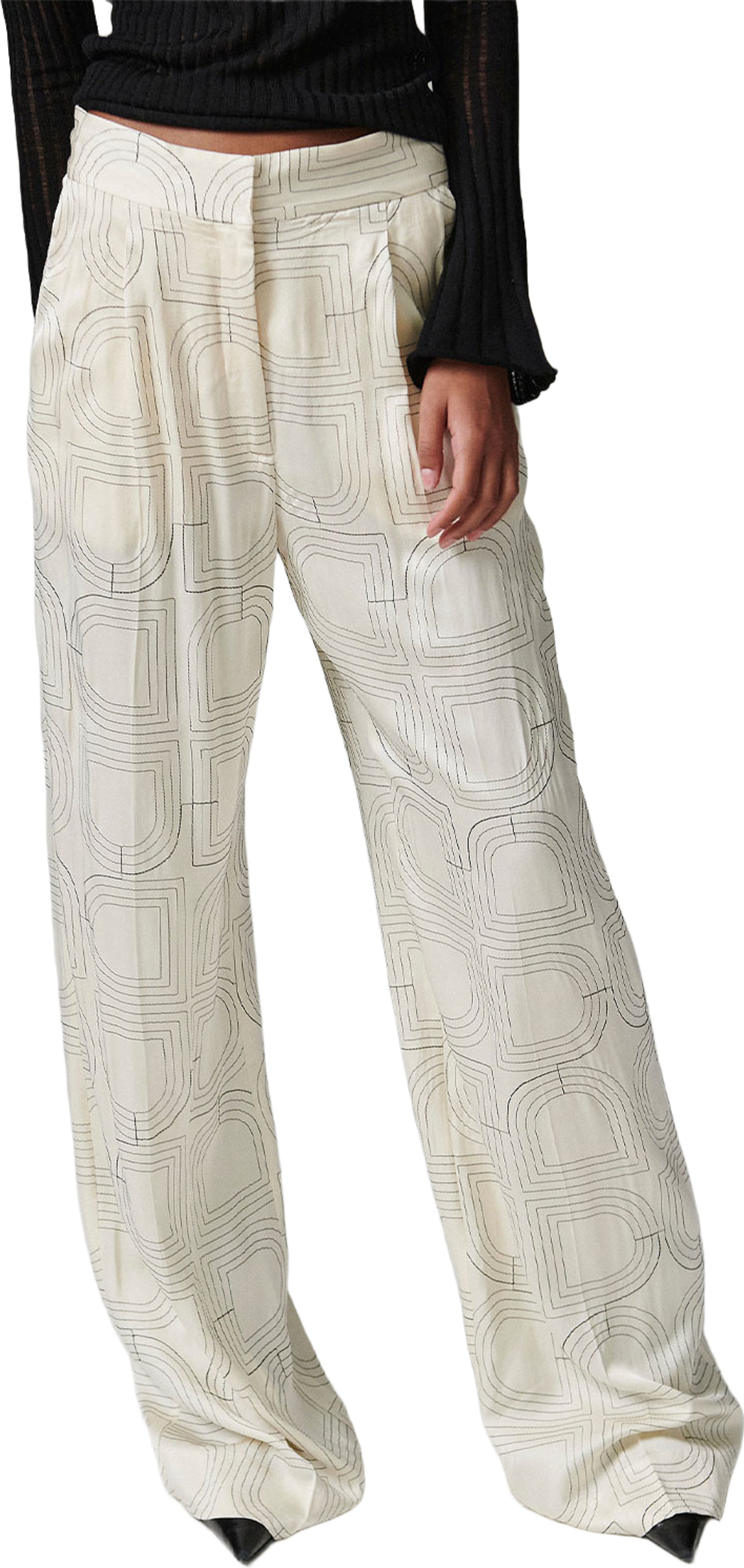 Phoebe - Fluid Viscose Stitch, från DAY Birger et Mikkelsen, i färgen Jet Stream. Klicka för att öppna bilden i stort format