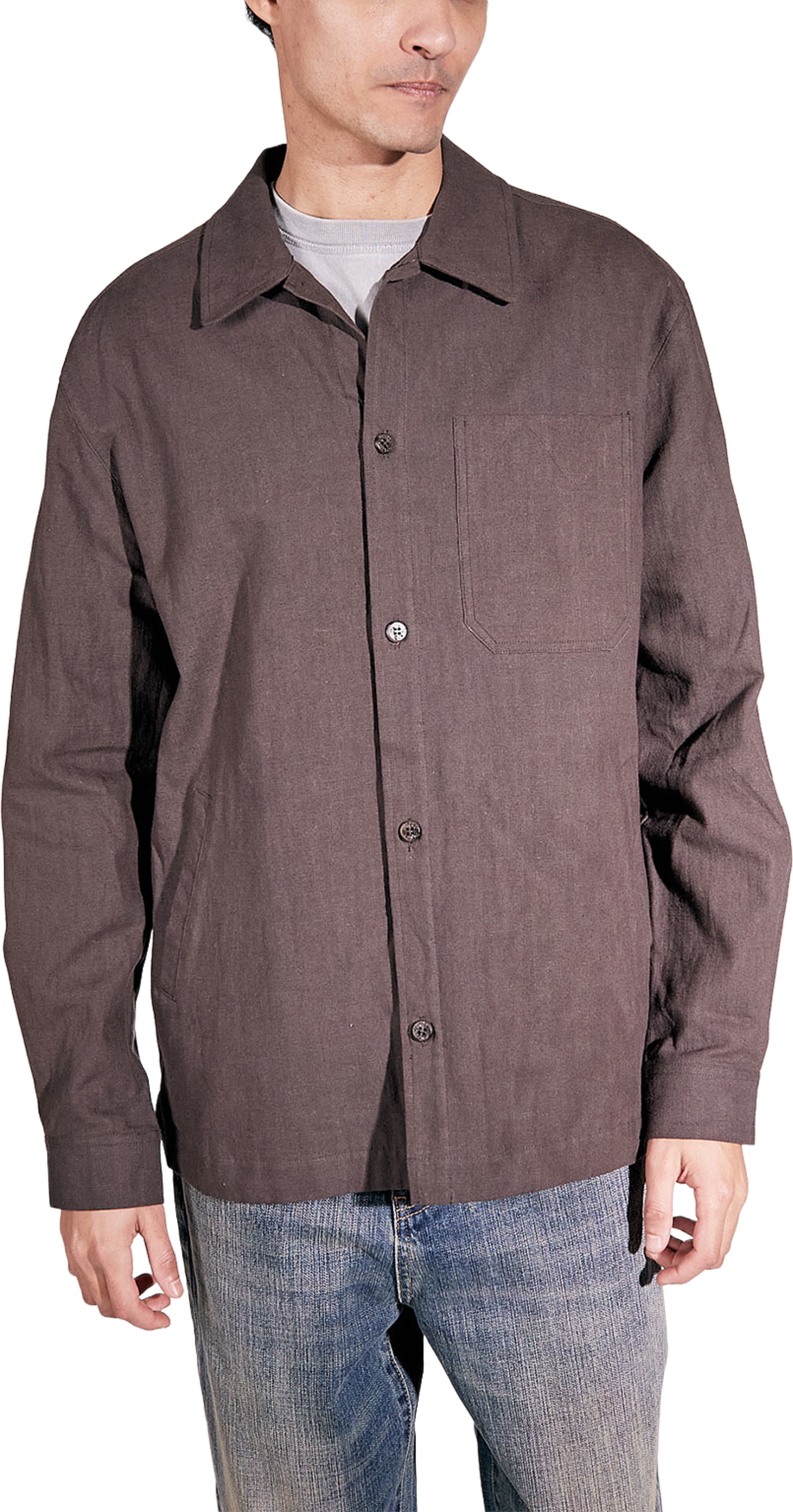 Frank Linen, från Brixtol Textiles, i färgen Brown. Klicka för att öppna bilden i stort format