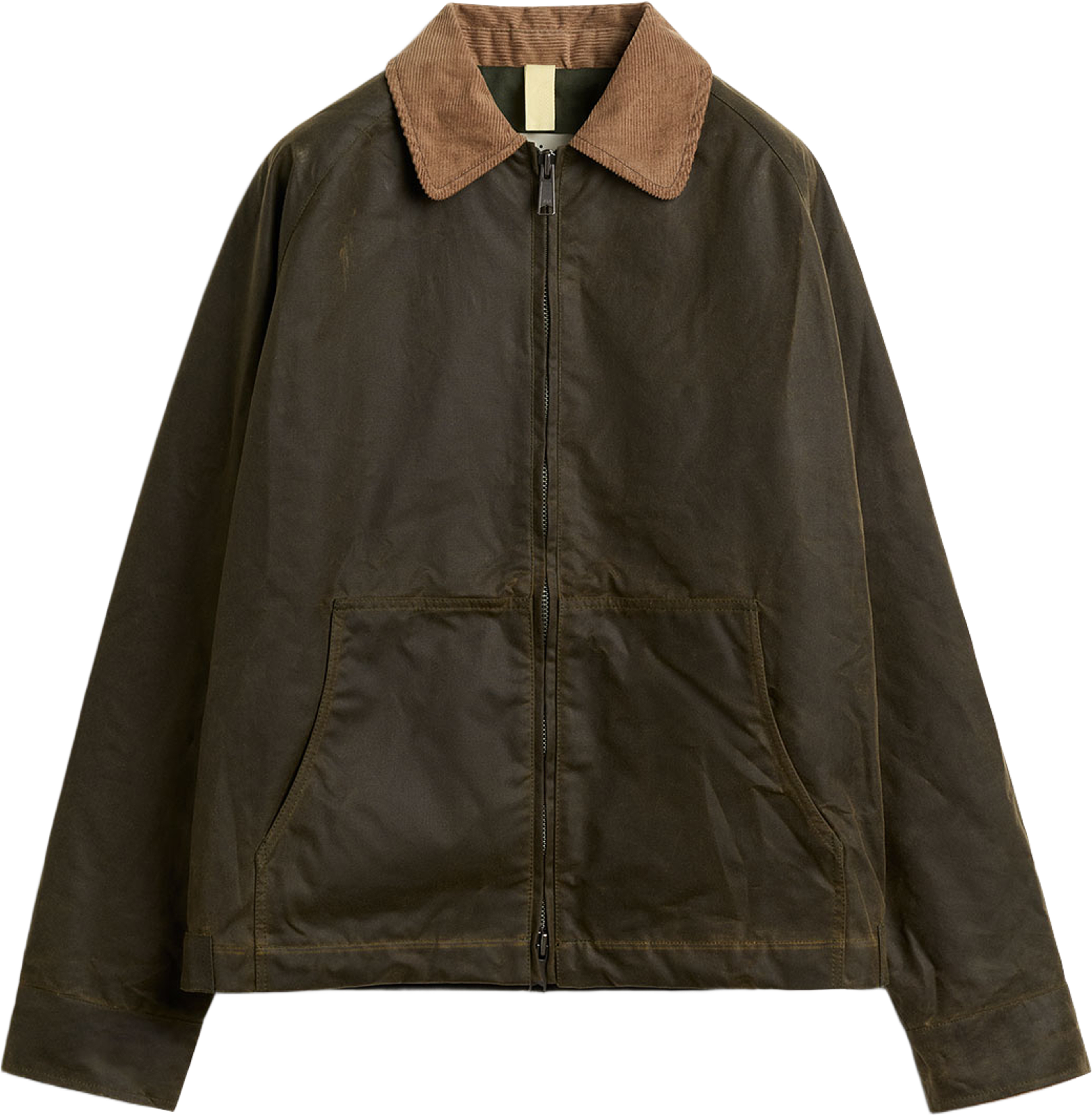 Carter Wax Jacket, från Brixtol Textiles, i färgen Light Olive. Klicka för att öppna bilden i stort format