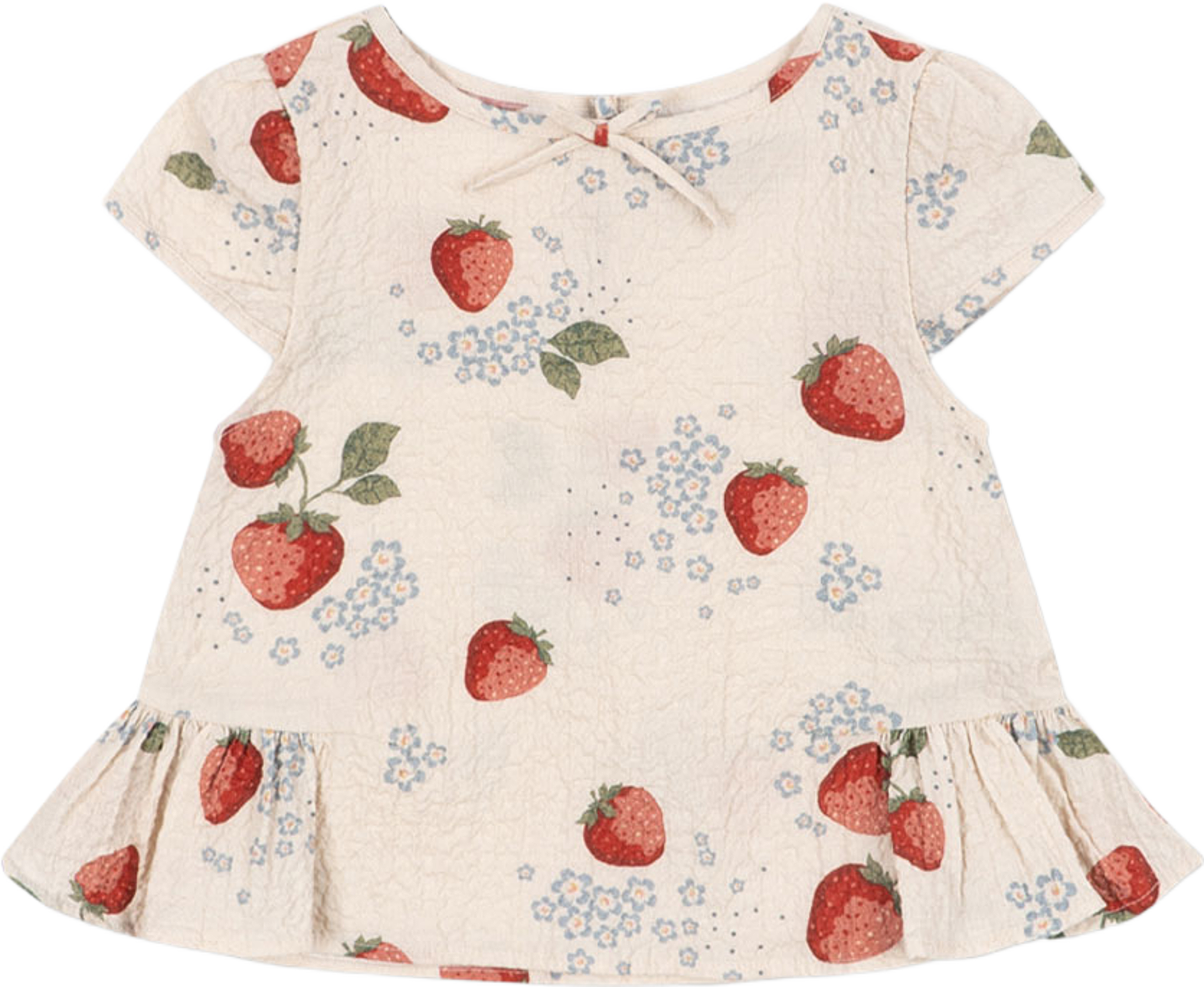 AVA SS TOP GOTS, från Konges Sløjd, i färgen Marmelade Sun. Klicka för att öppna bilden i stort format