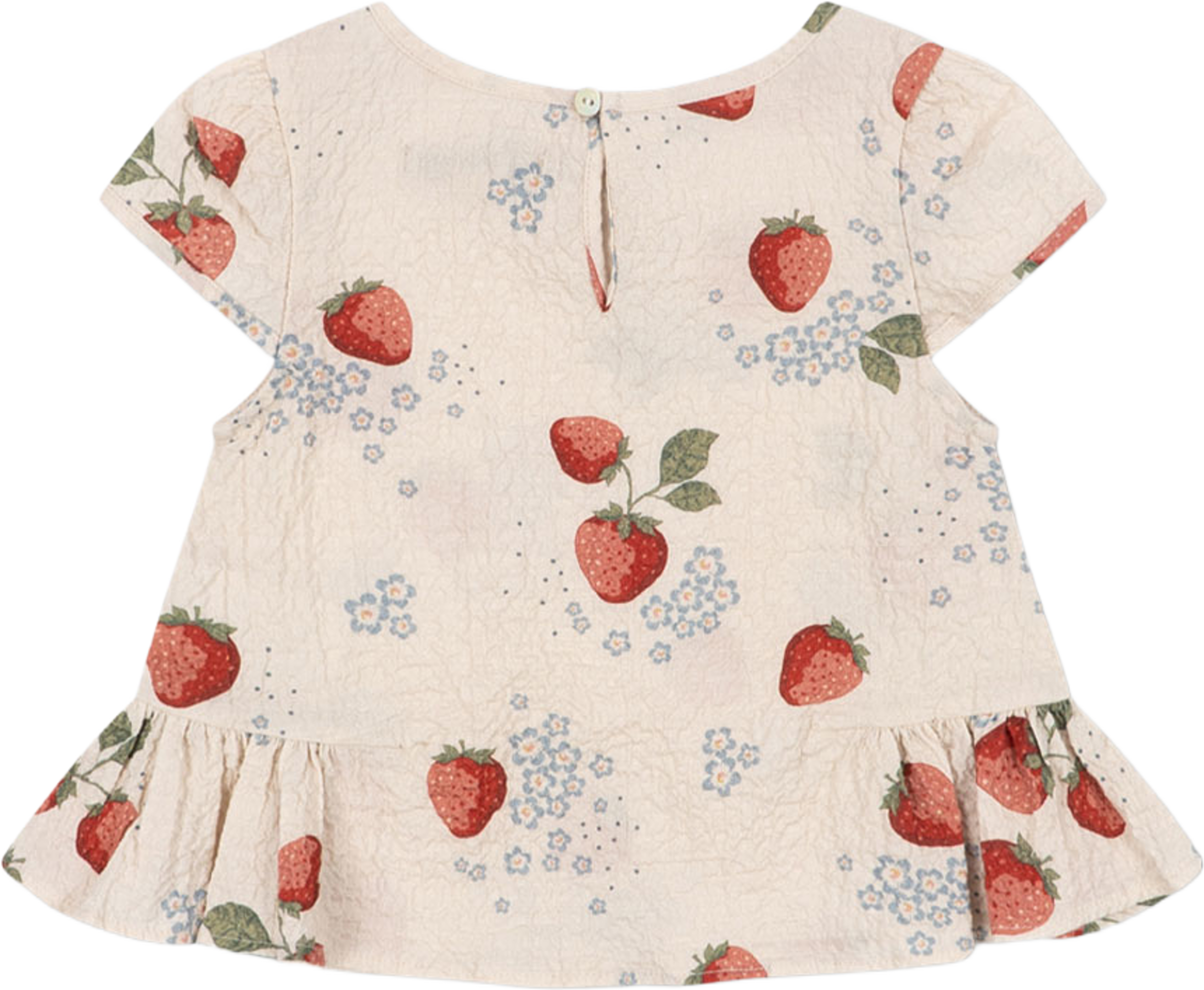 AVA SS TOP GOTS, från Konges Sløjd, i färgen Marmelade Sun. Klicka för att öppna bilden i stort format