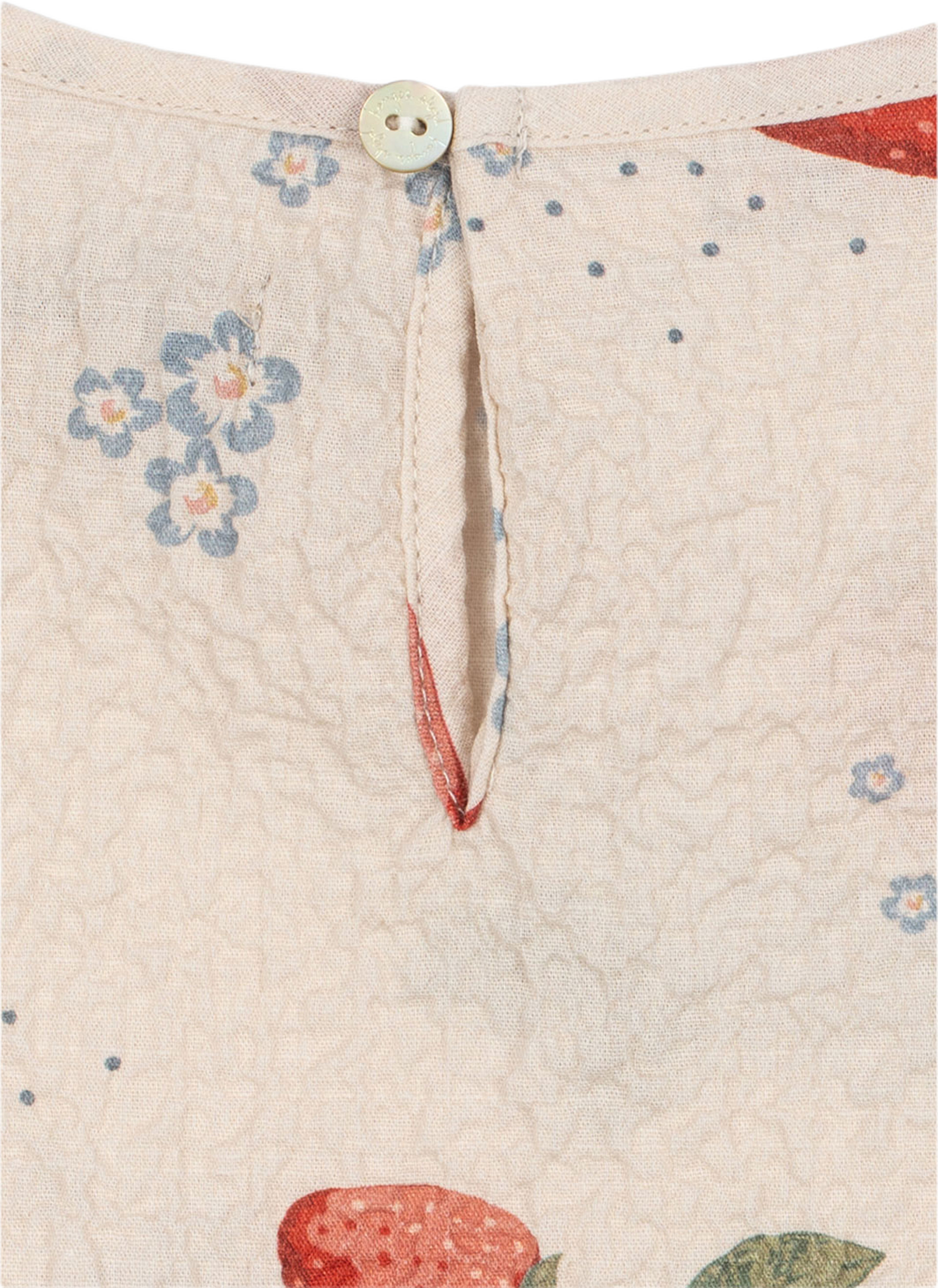 AVA SS TOP GOTS, från Konges Sløjd, i färgen Marmelade Sun. Klicka för att öppna bilden i stort format