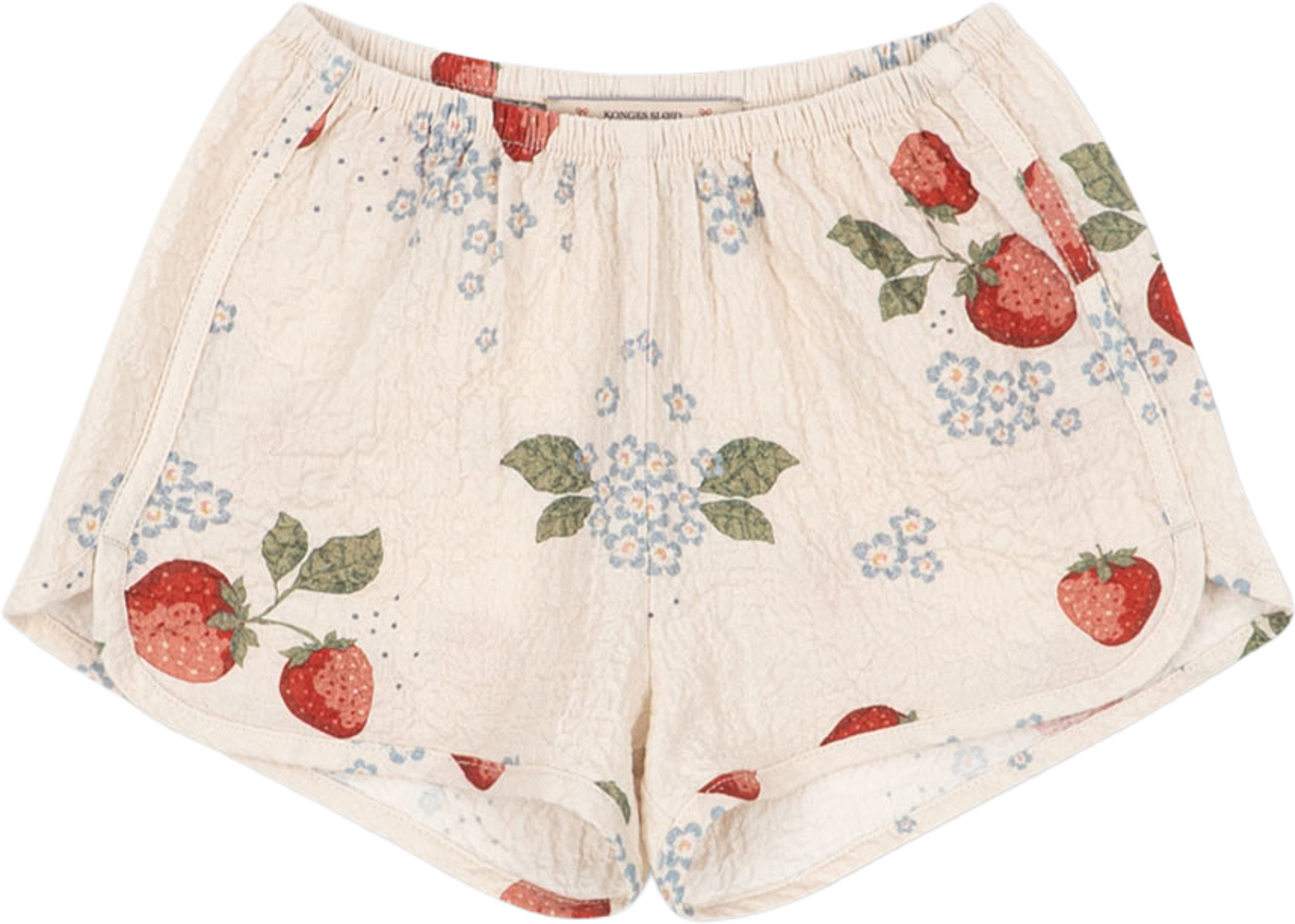 AVA SHORTS GOTS, från Konges Sløjd, i färgen Marmelade Sun. Klicka för att öppna bilden i stort format