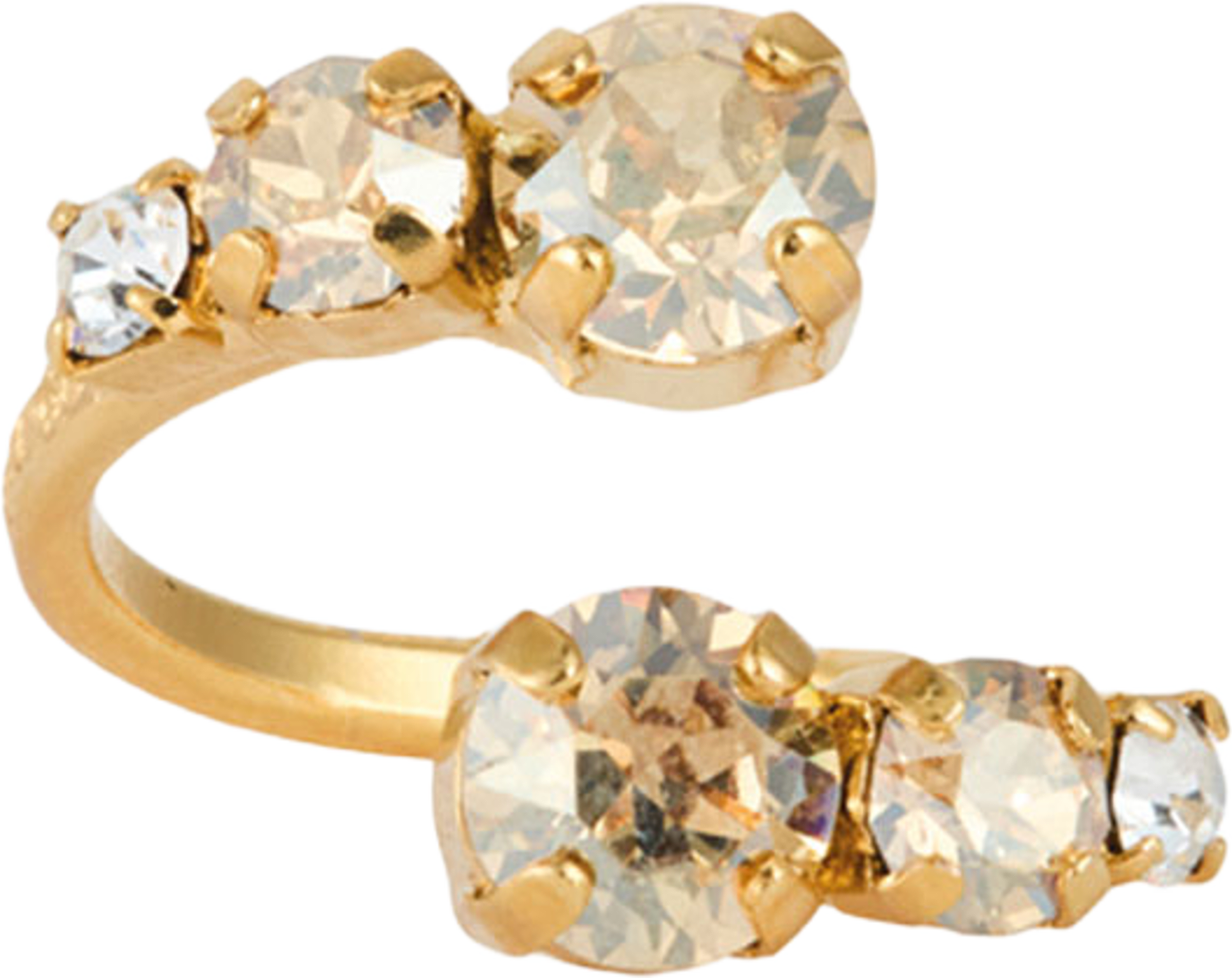 HALO RING, från Caroline Svedbom, i färgen Gold. Klicka för att öppna bilden i stort format