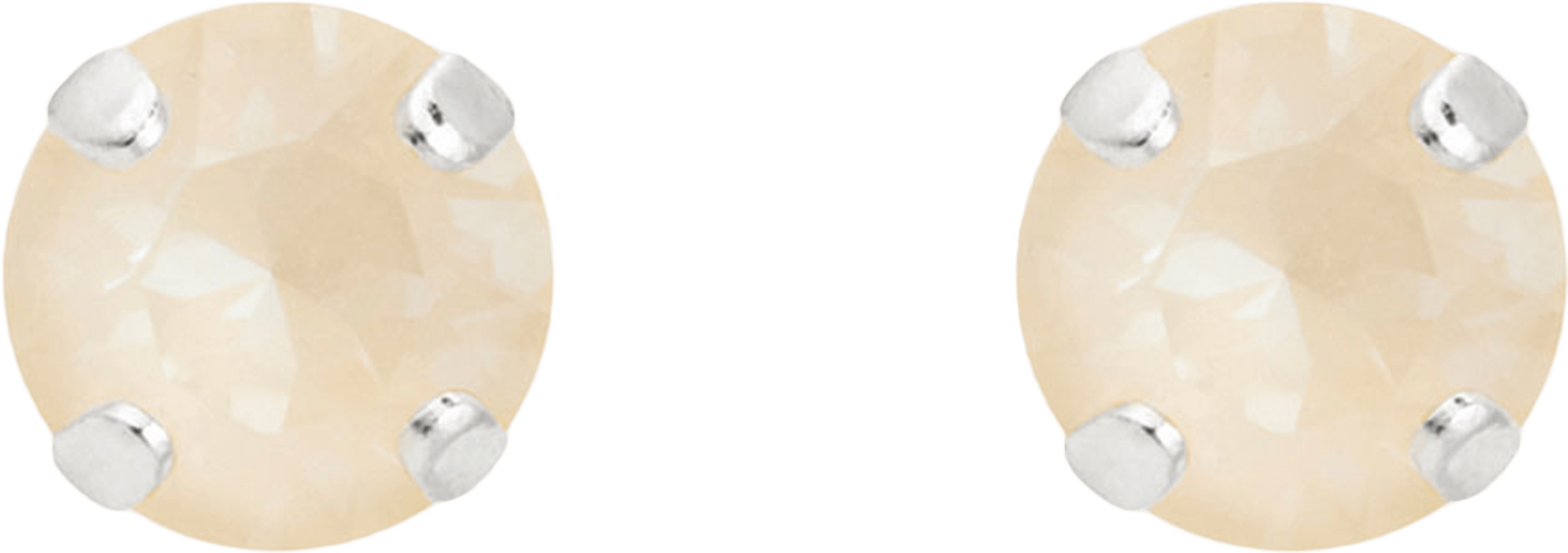 MINI STUD EARRINGS, från Caroline Svedbom, i färgen Rhodium. Klicka för att öppna bilden i stort format