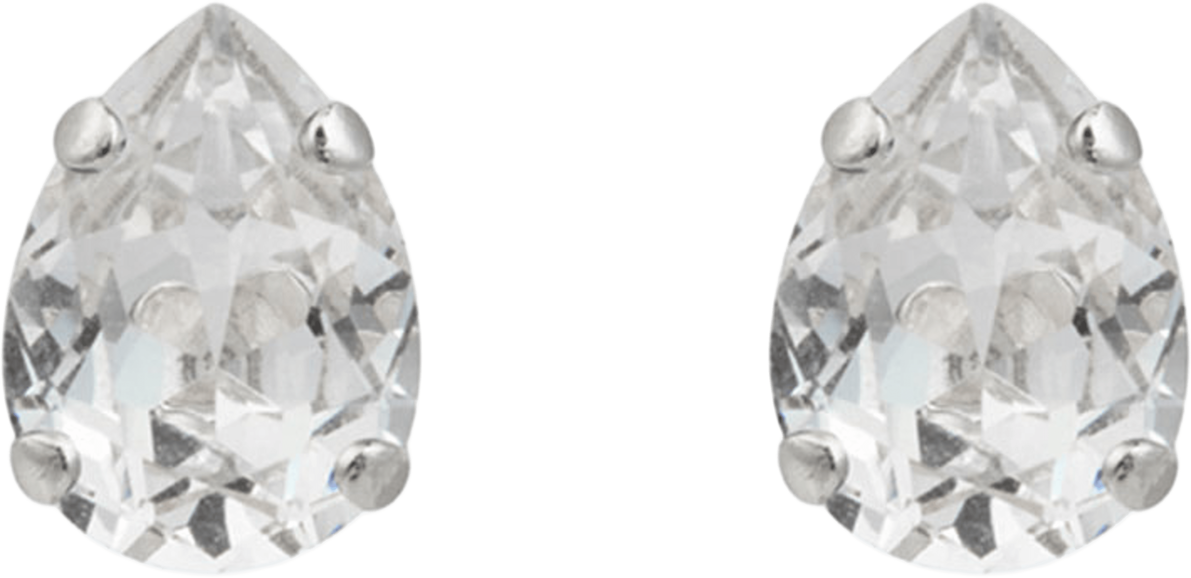 AMELIA STUD EARRINGS, från Caroline Svedbom, i färgen Rhodium. Klicka för att öppna bilden i stort format