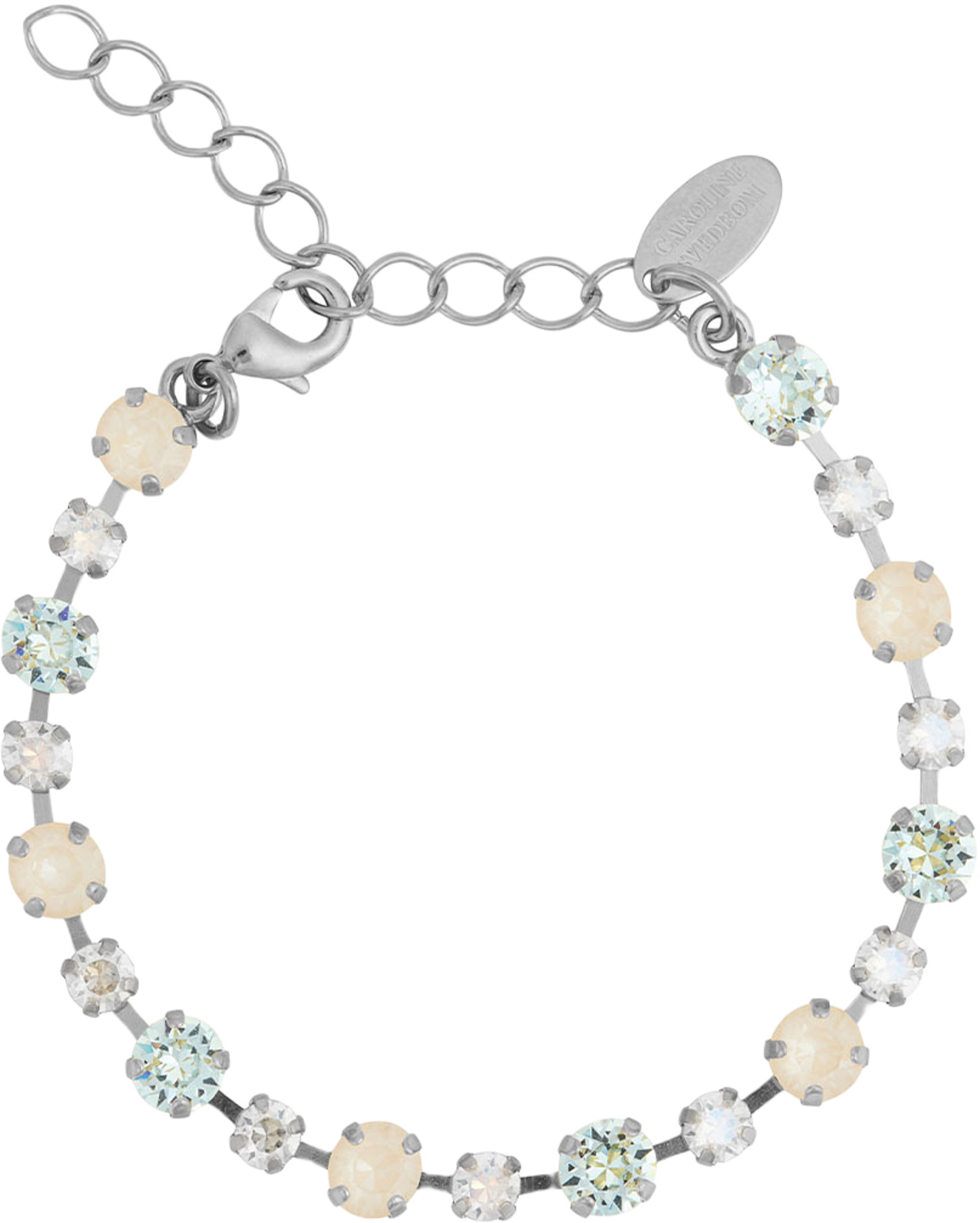 CALANTHE BRACELET, från Caroline Svedbom, i färgen Rhodium. Klicka för att öppna bilden i stort format