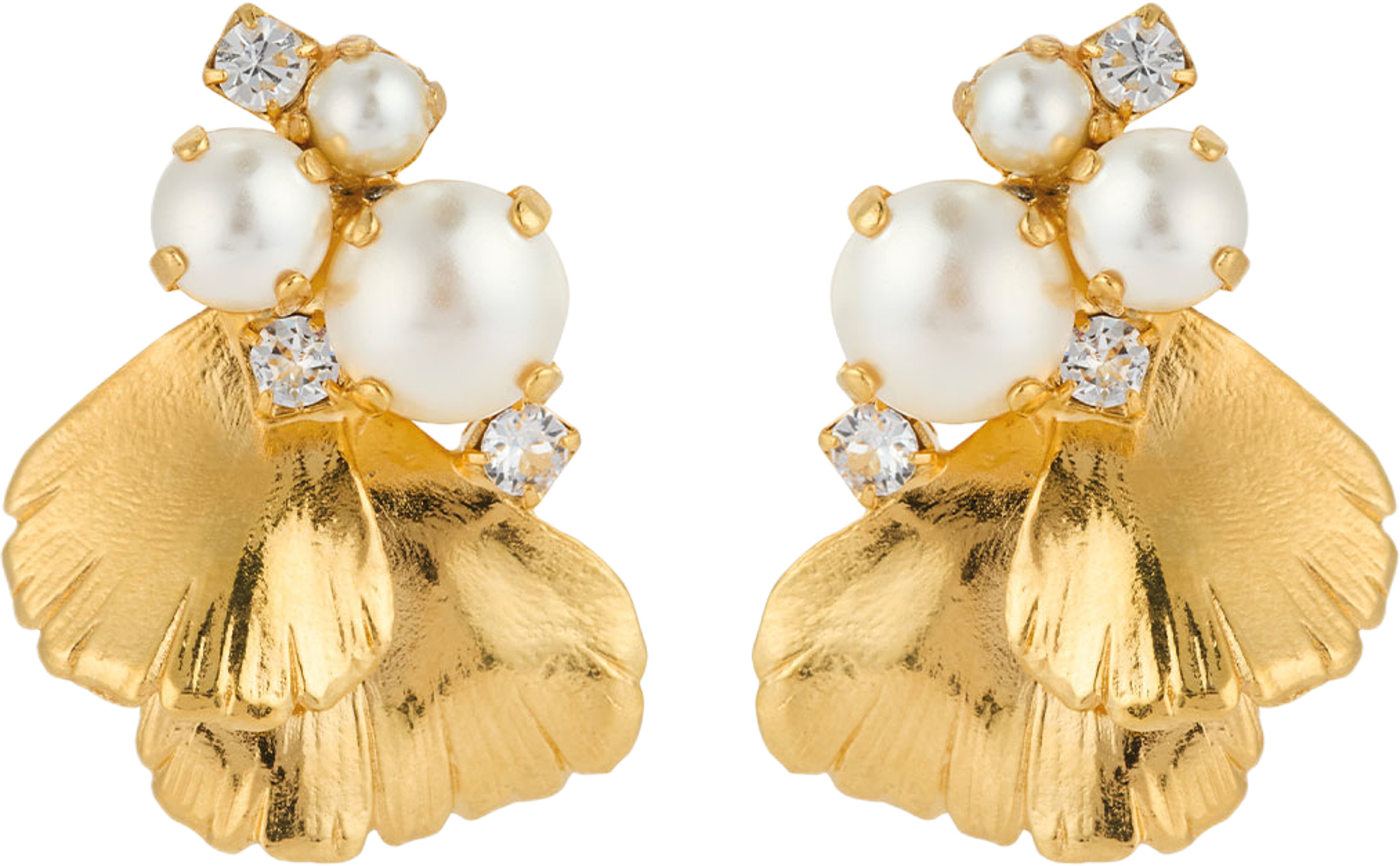 LUMI PEARL EARRINGS, från Caroline Svedbom, i färgen Gold. Klicka för att öppna bilden i stort format