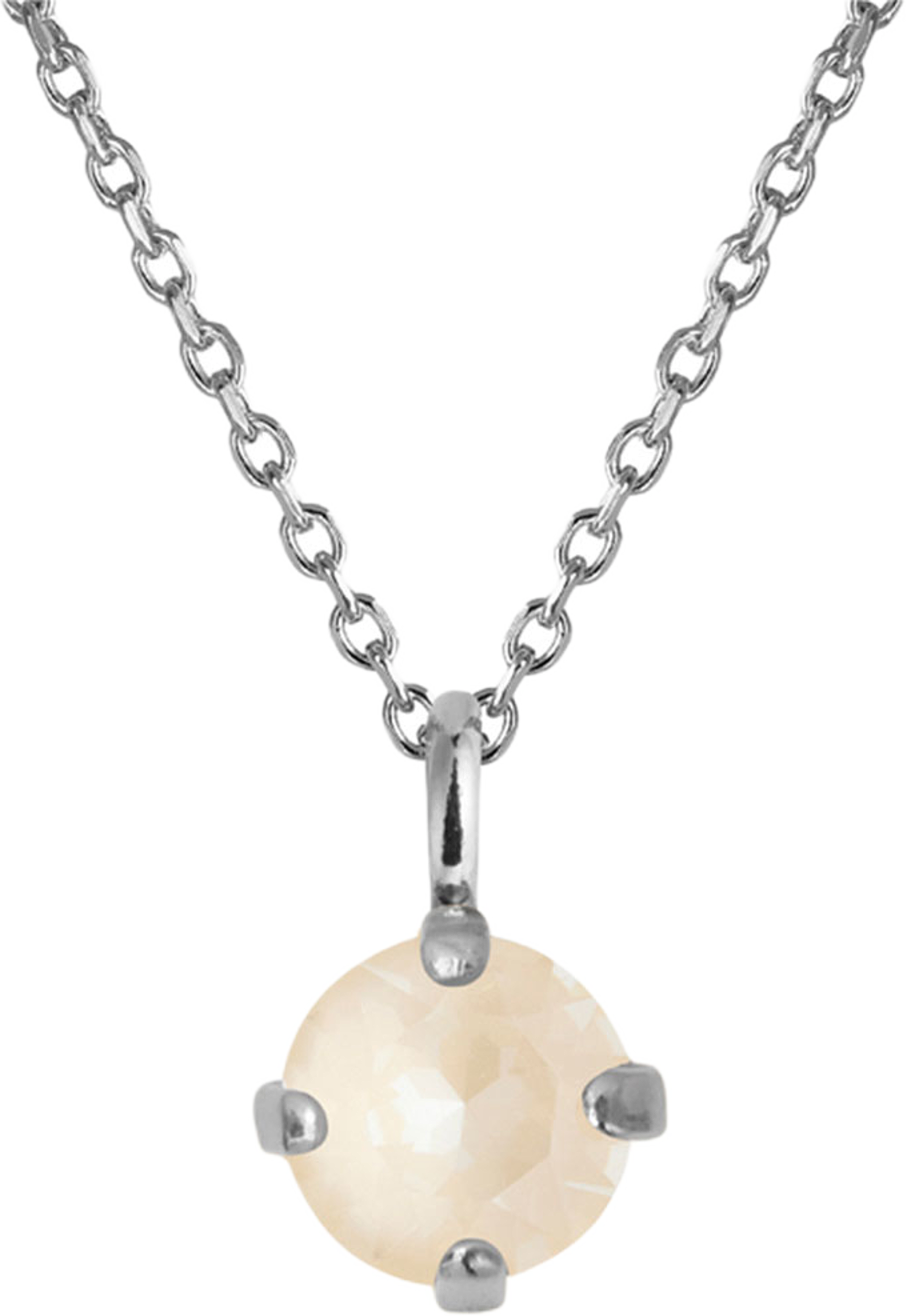 NATTI STUD NECKLACE, från Caroline Svedbom, i färgen Rhodium. Klicka för att öppna bilden i stort format