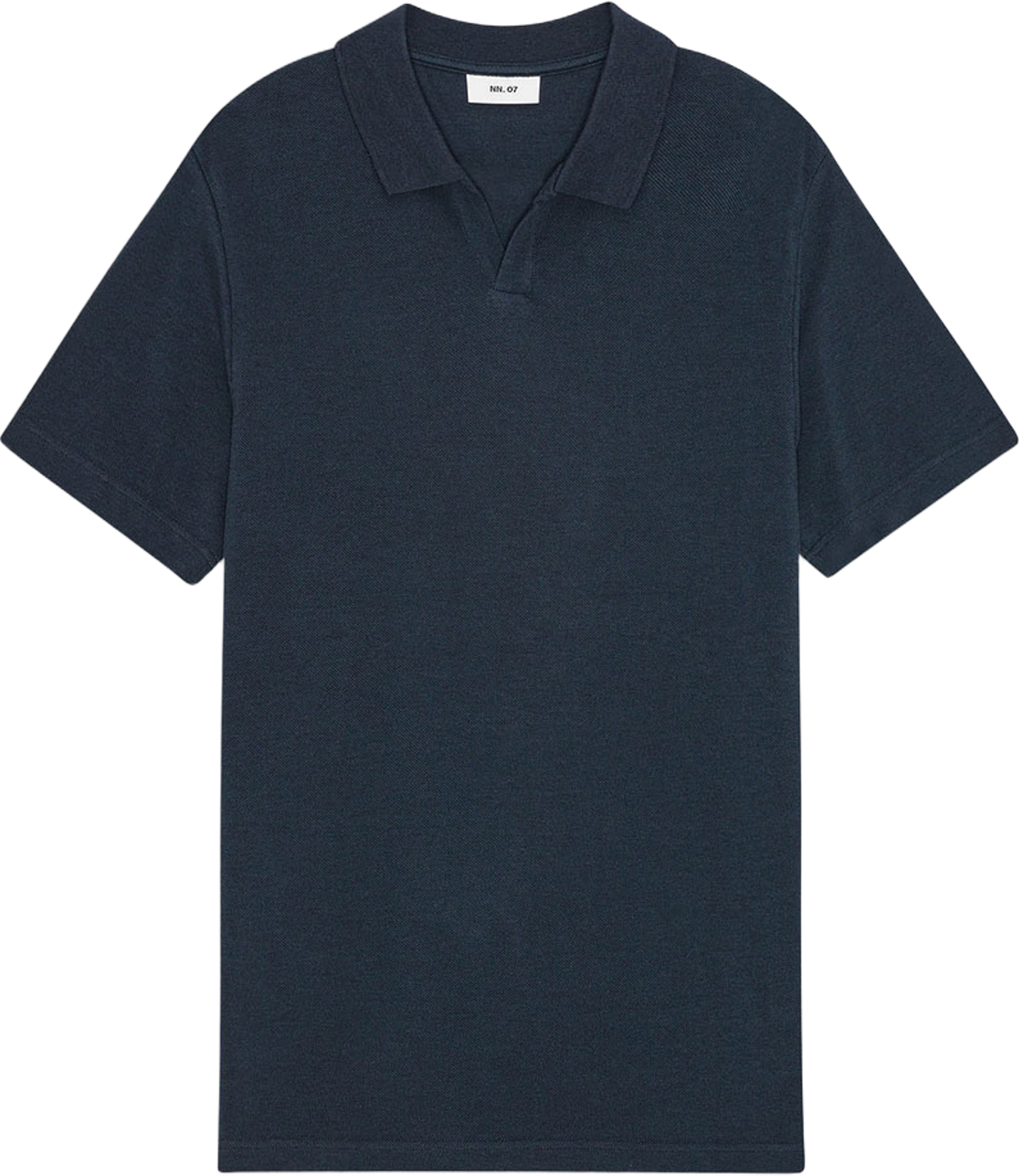 Almer SS Polo 3562, från NN07, i färgen Navy Blue. Klicka för att öppna bilden i stort format