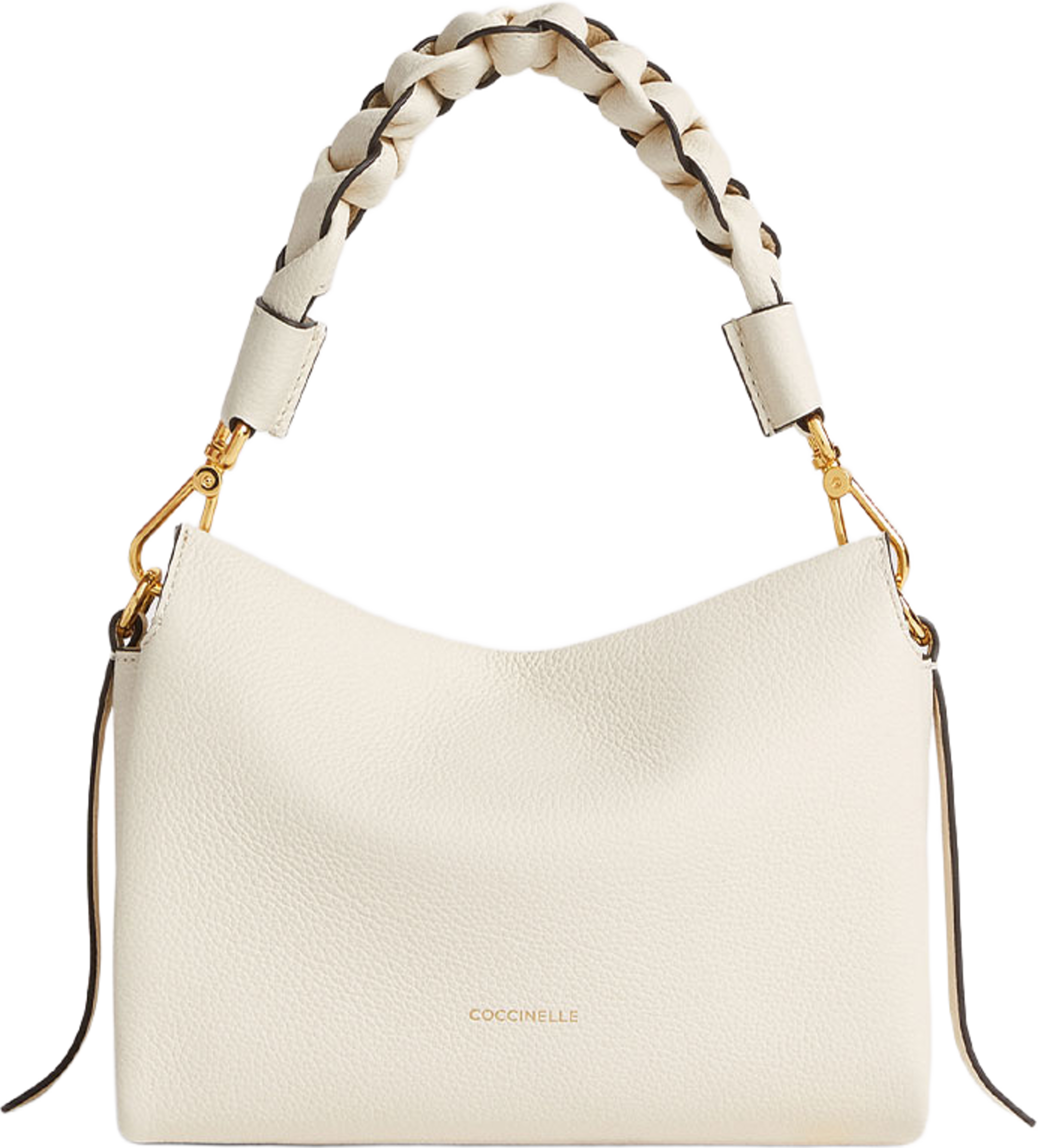 Mini Boheme Grana Double, från Coccinelle, i färgen Pearl/Cognac. Klicka för att öppna bilden i stort format