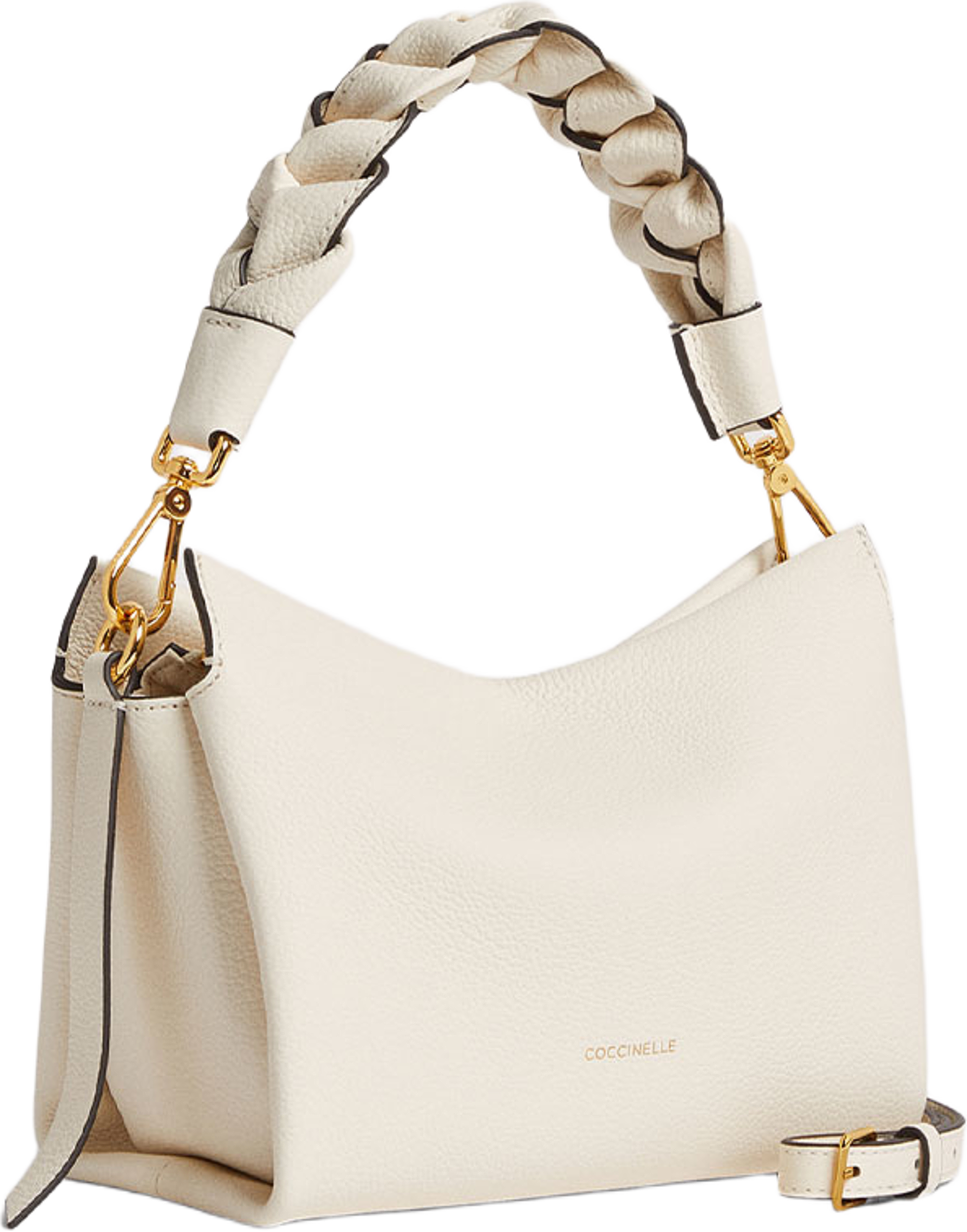 Mini Boheme Grana Double, från Coccinelle, i färgen Pearl/Cognac. Klicka för att öppna bilden i stort format