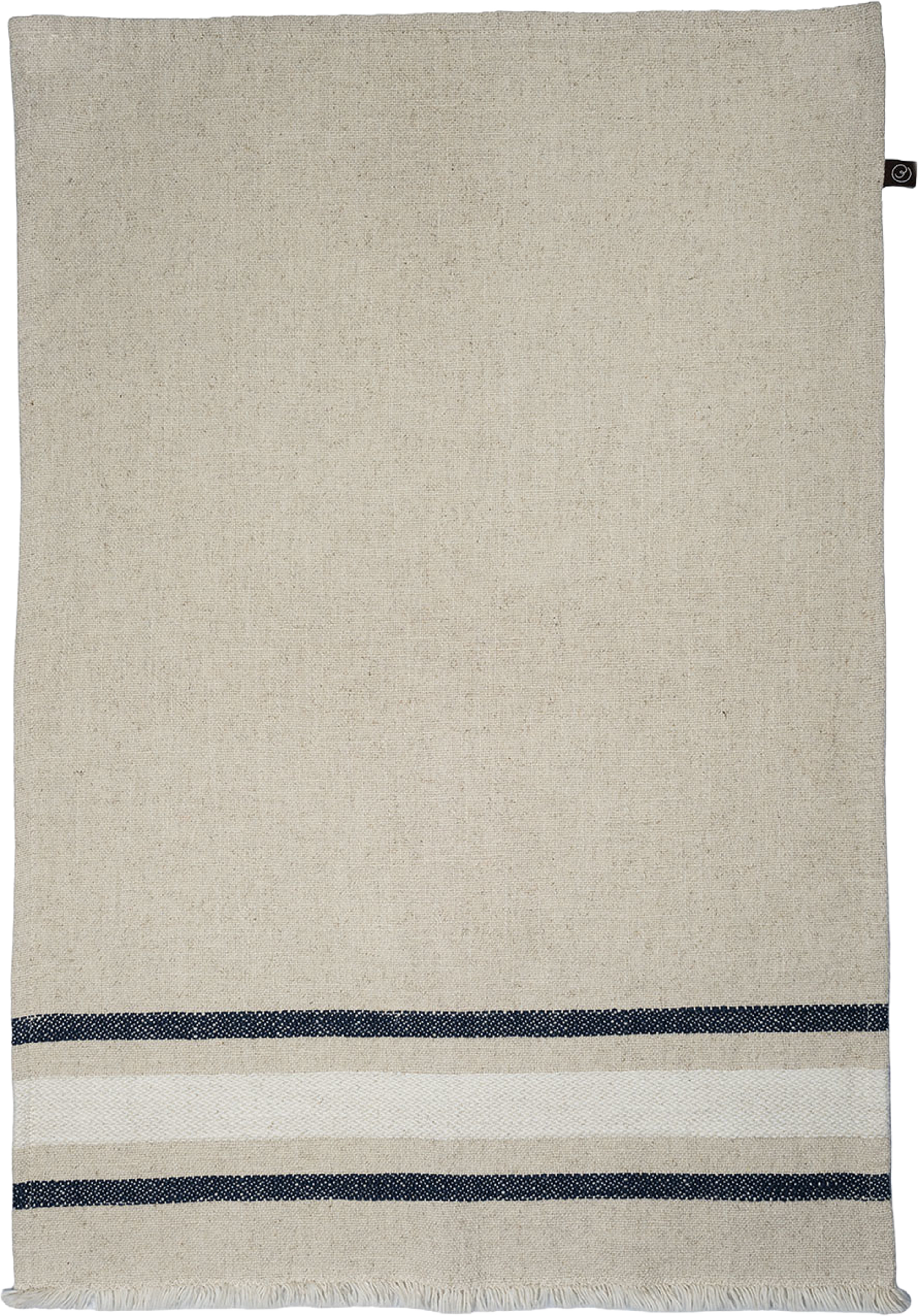 Kökshandduk, från ERNST, i färgen Natur/Vit/Blå. Klicka för att öppna bilden i stort format