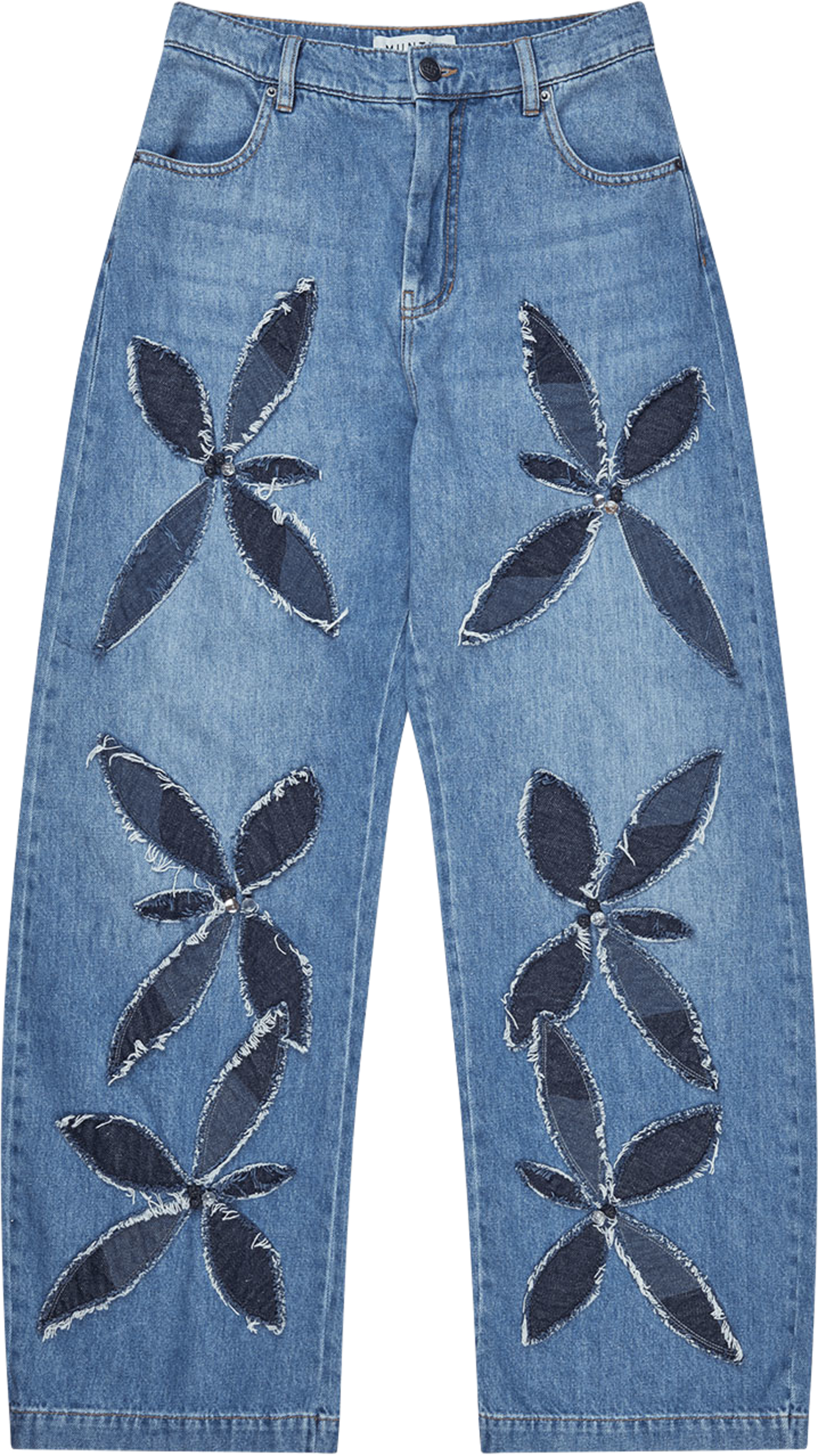 Bimo Jeans, från Munthe, i färgen Blue. Klicka för att öppna bilden i stort format