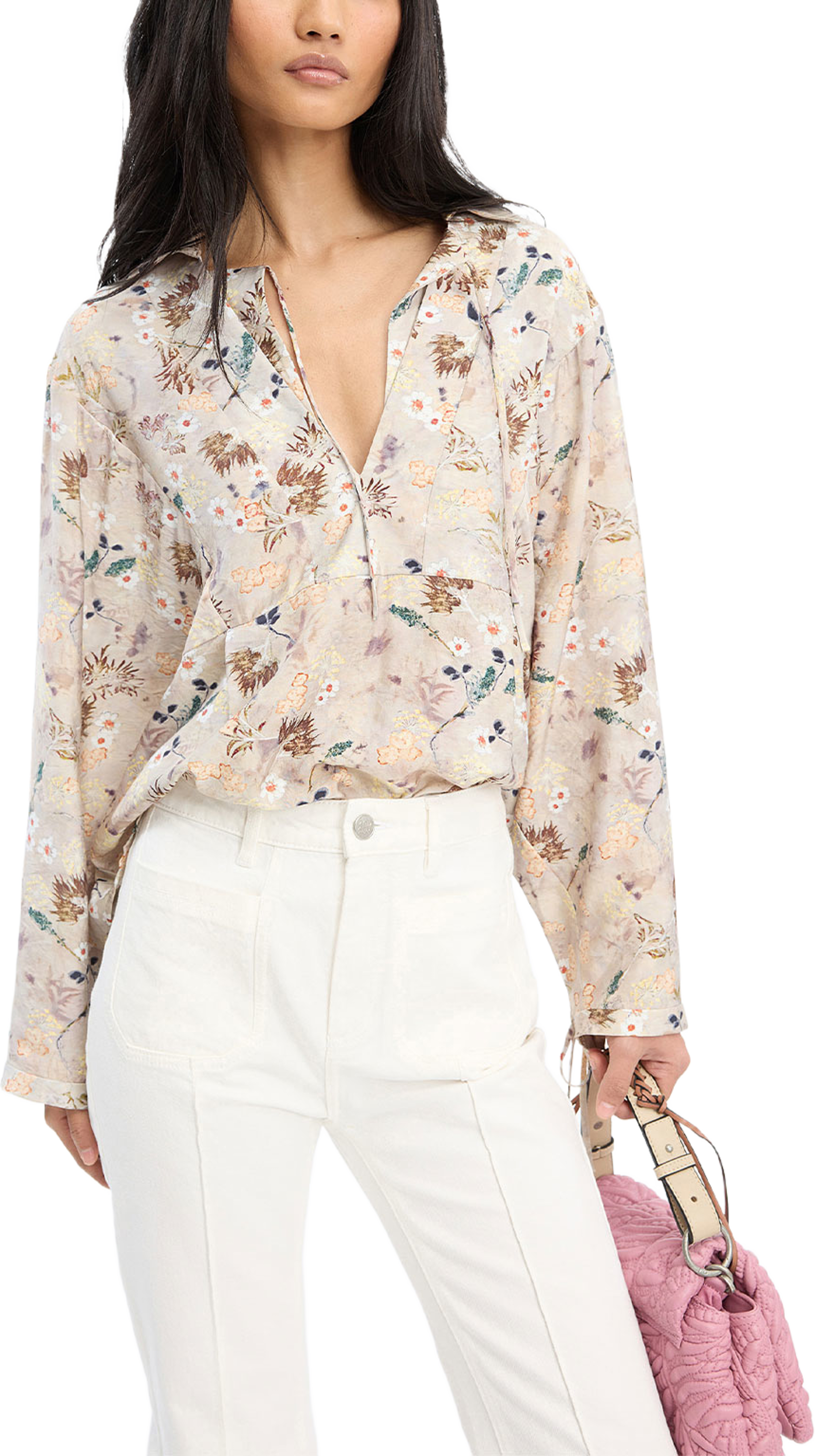 BABETTE, från Munthe, i färgen Print Nature. Klicka för att öppna bilden i stort format