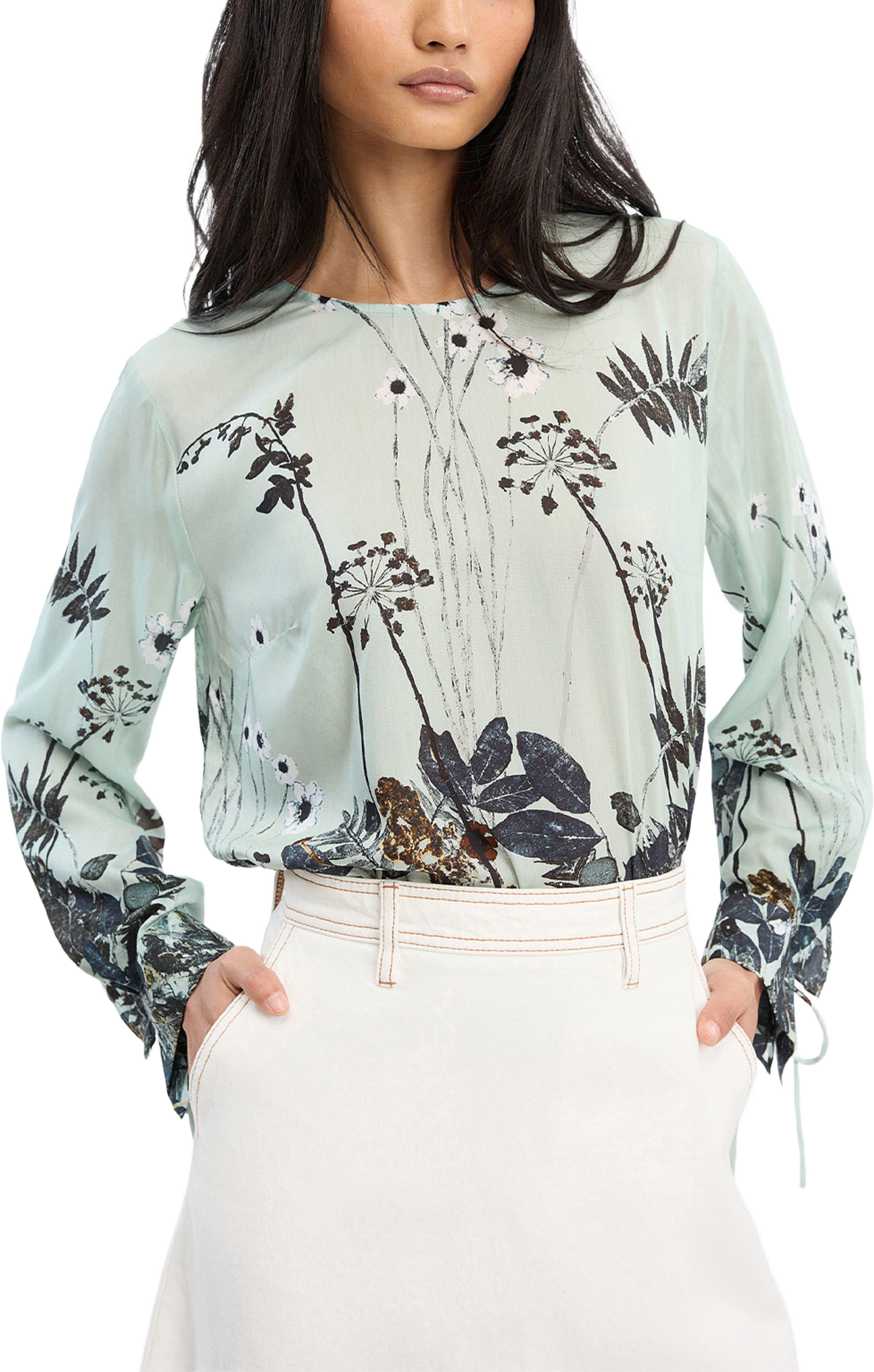 BASILIA, från Munthe, i färgen Mint. Klicka för att öppna bilden i stort format