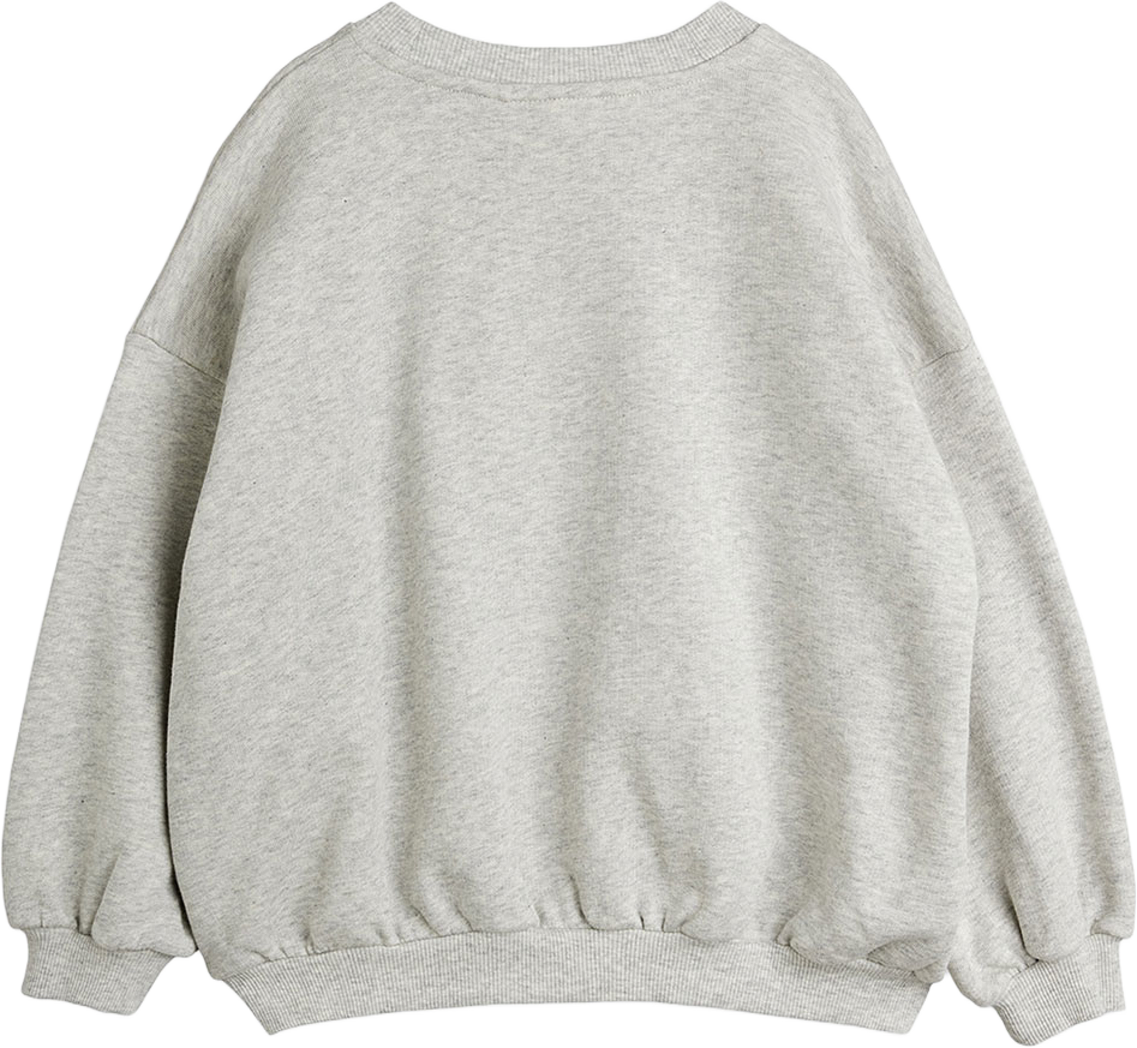 Planet Sweatshirt, från Mini Rodini, i färgen Grey Melange. Klicka för att öppna bilden i stort format
