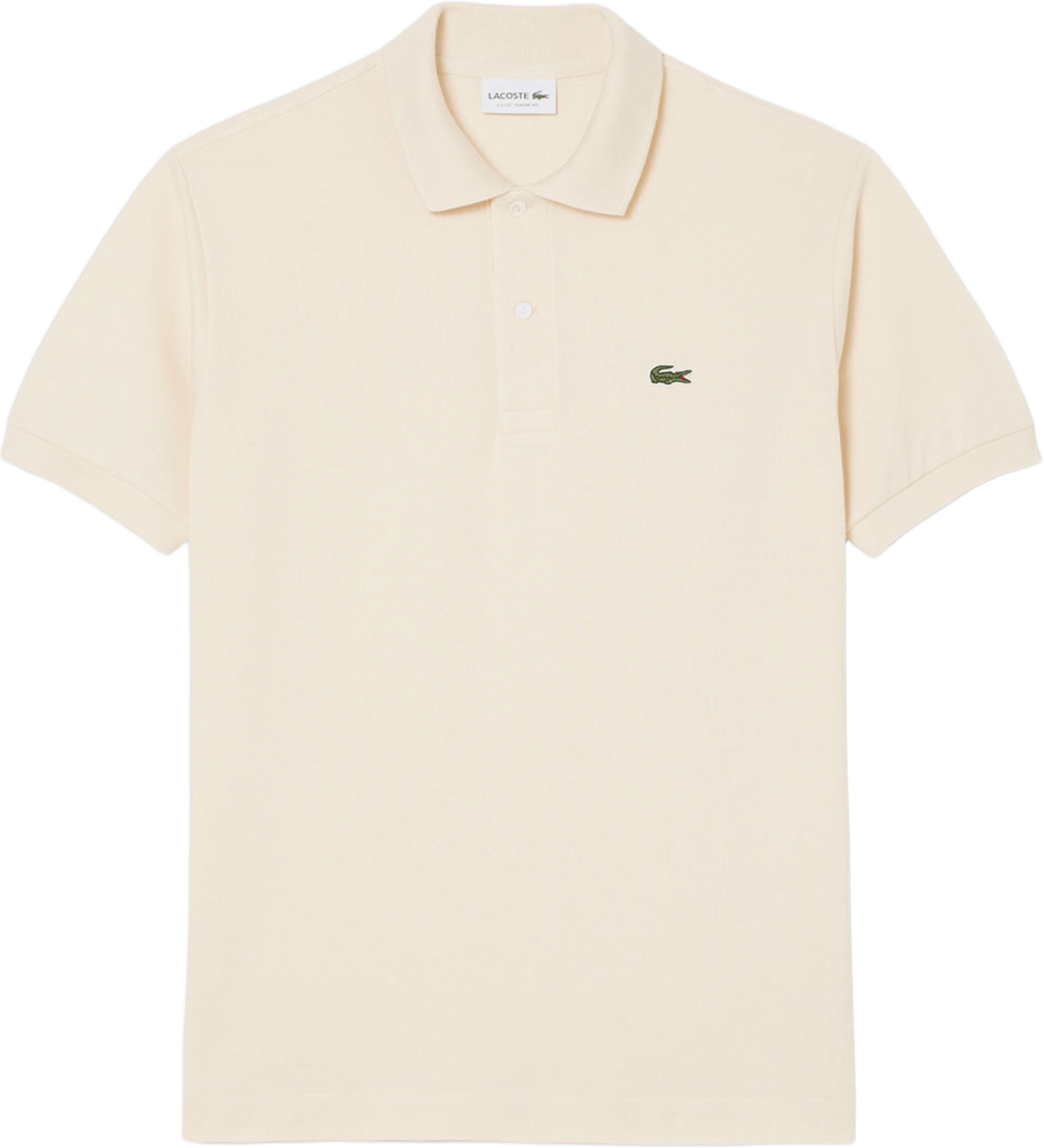 Calssic Piké, från Lacoste, i färgen Naturel Clair. Klicka för att öppna bilden i stort format