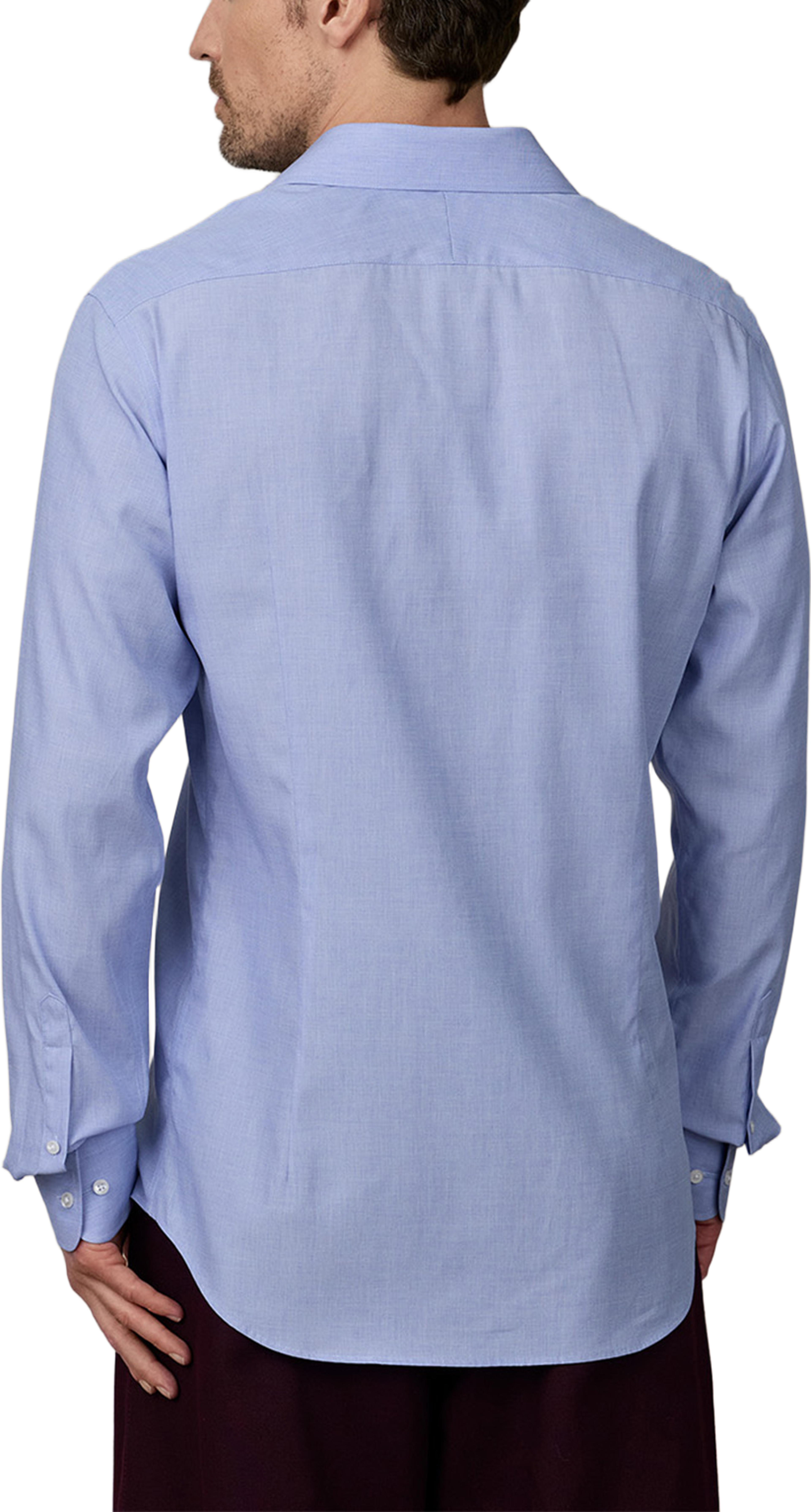 Skjorta Loire Fil a Fil, från The Shirt Factory, i färgen Blue. Klicka för att öppna bilden i stort format