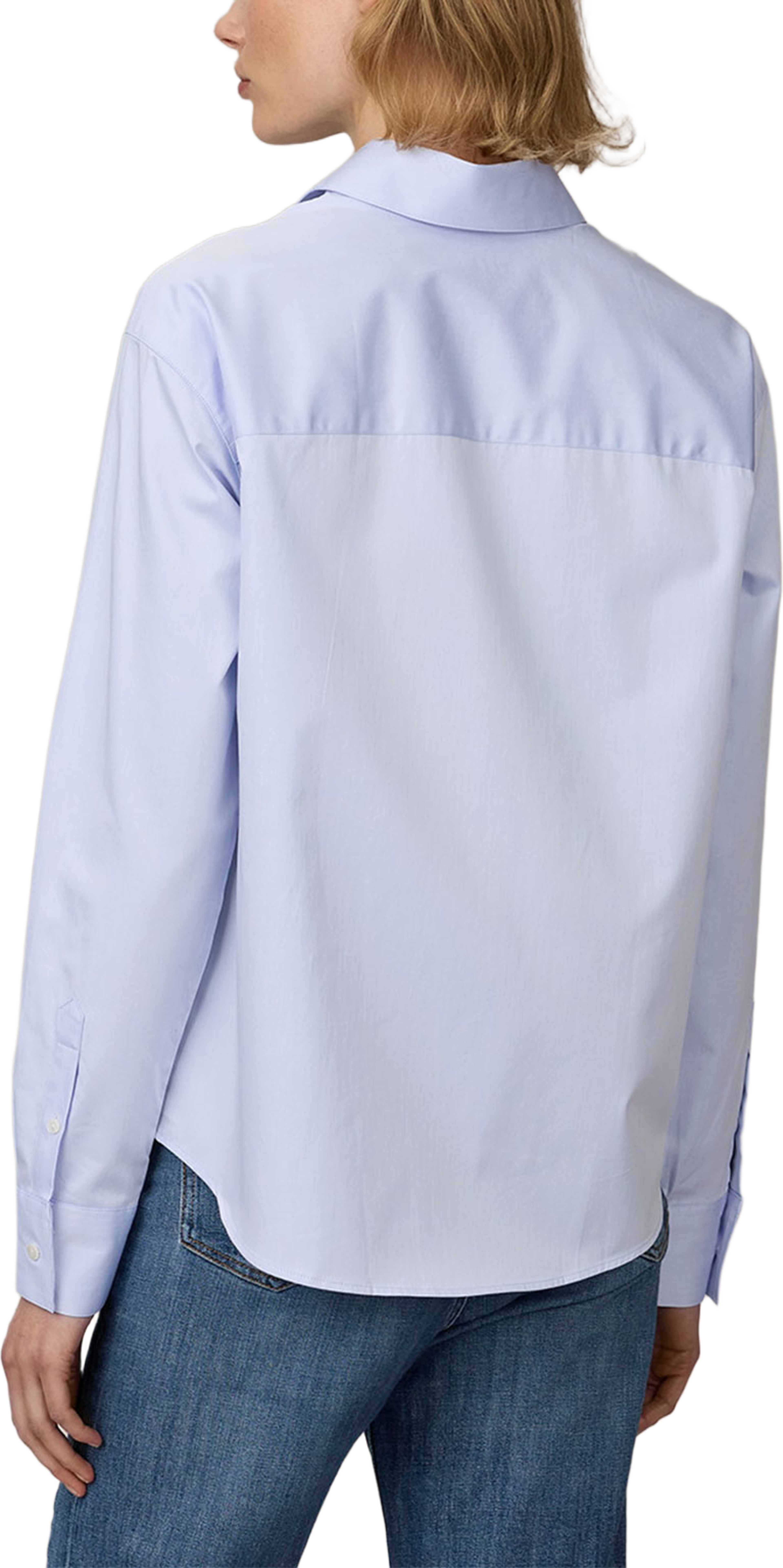 Skjorta Piper Cotton Crest Sateen, från The Shirt Factory, i färgen Lt.blue. Klicka för att öppna bilden i stort format