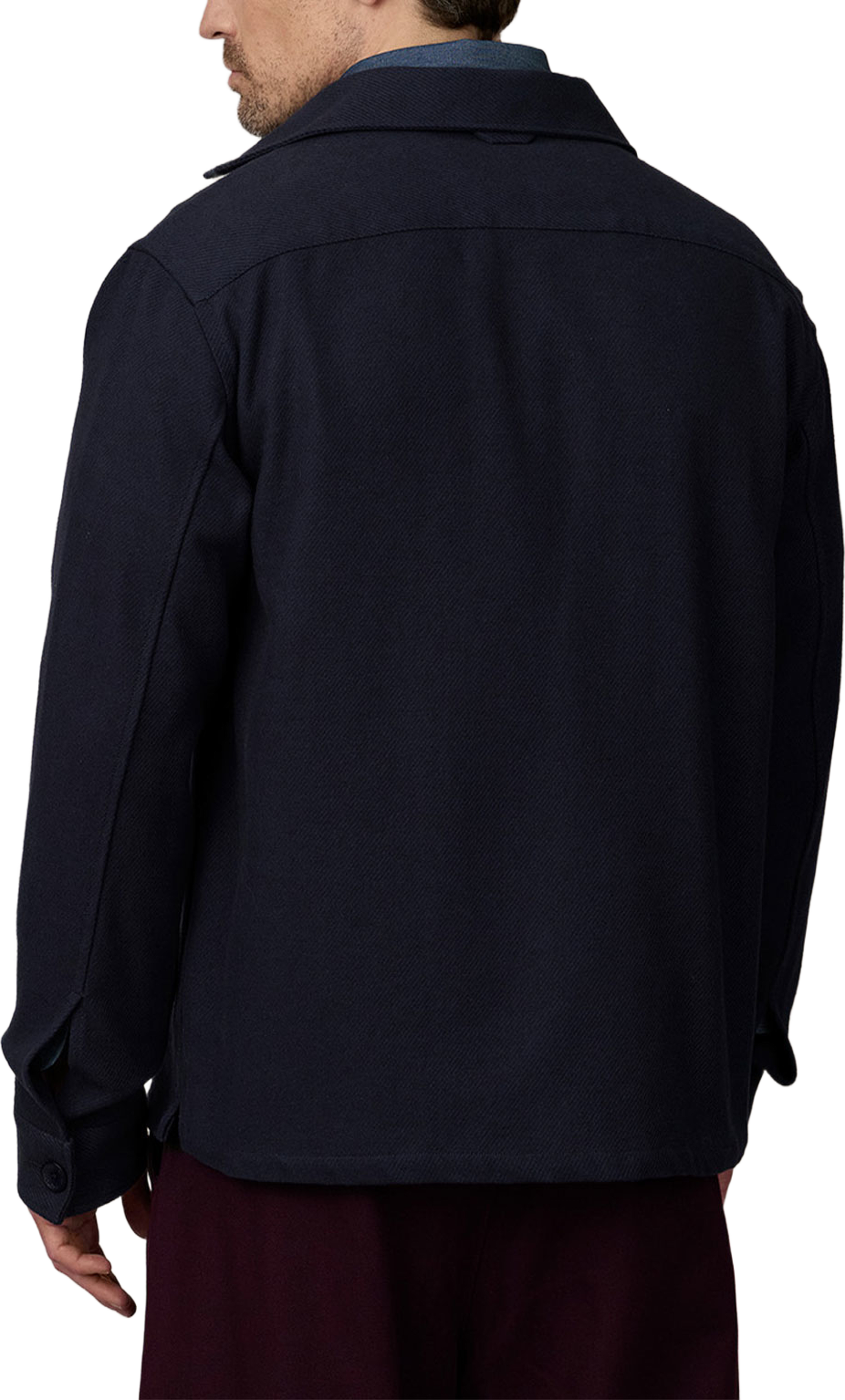 Overshirt Rugged Twill, från The Shirt Factory, i färgen Dk.blue. Klicka för att öppna bilden i stort format