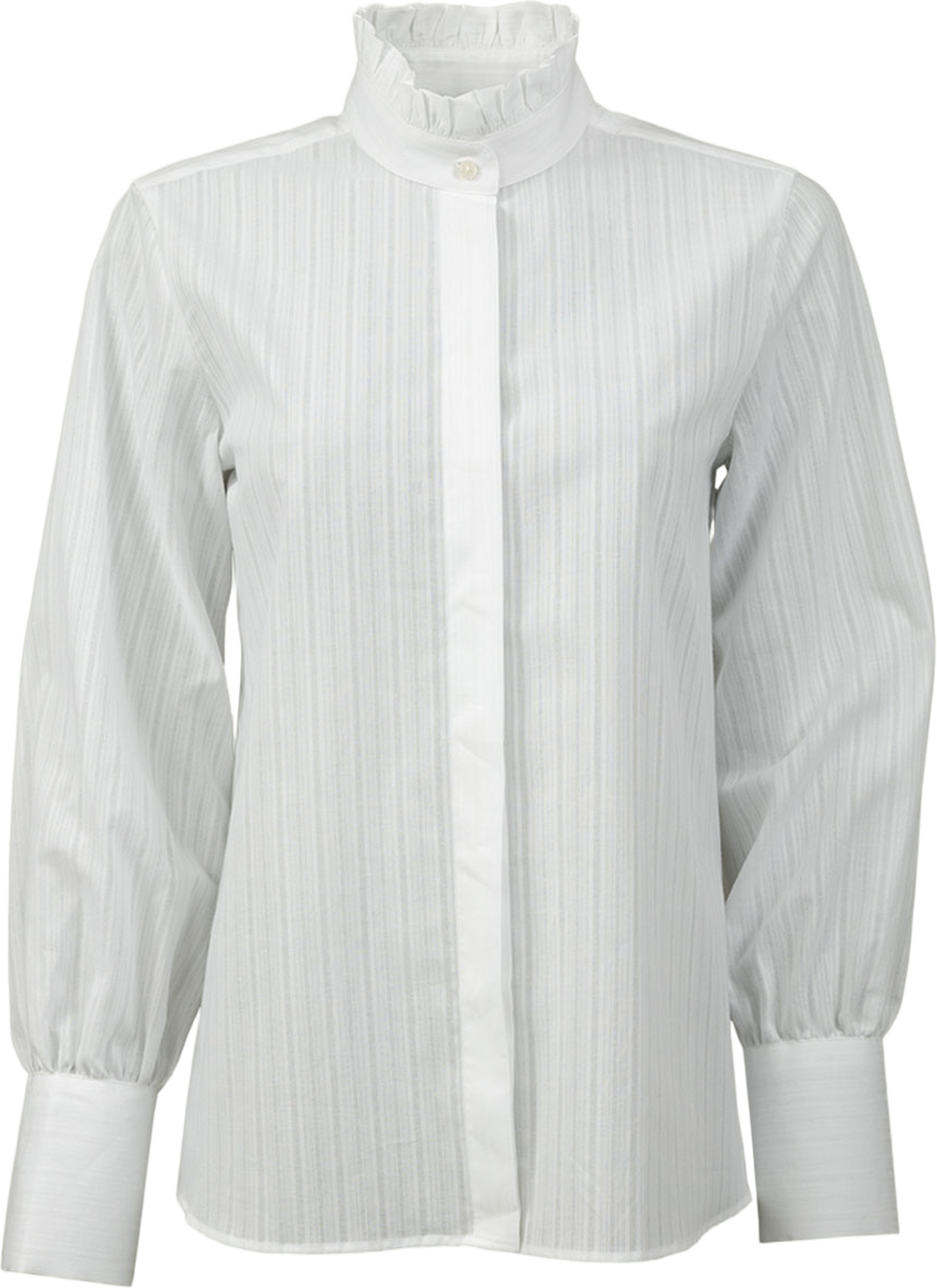 Skjorta Teresa Lumina Cotton, från The Shirt Factory, i färgen White. Klicka för att öppna bilden i stort format