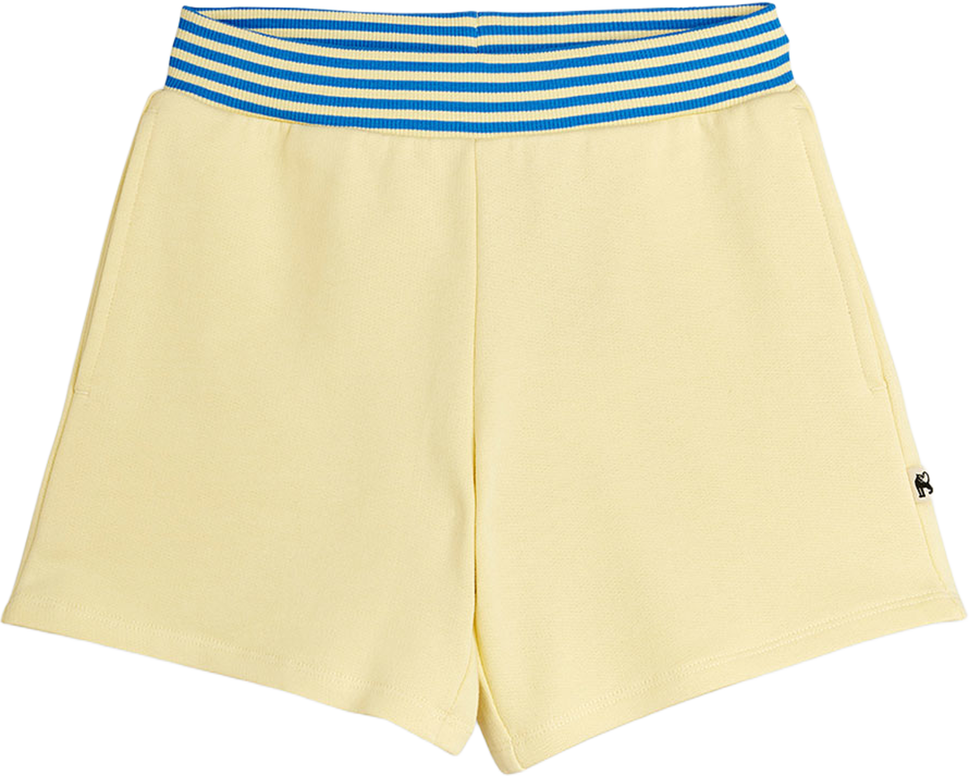 To the Moon Sweatshorts, från Mini Rodini, i färgen Yellow. Klicka för att öppna bilden i stort format