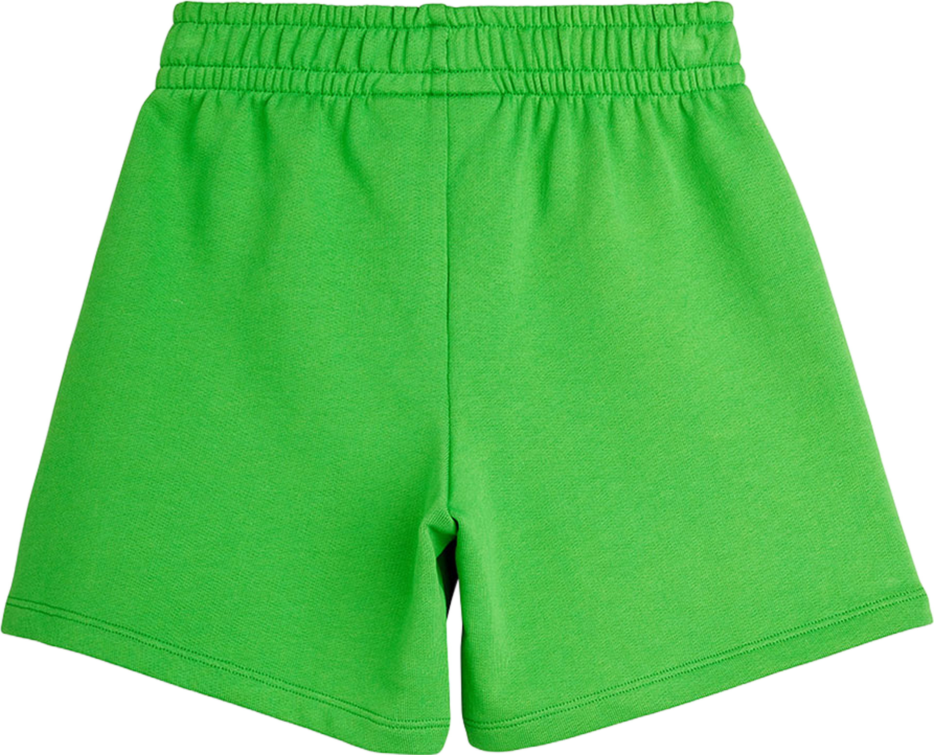 Plain Piping Sweatshorts, från Mini Rodini, i färgen Green. Klicka för att öppna bilden i stort format