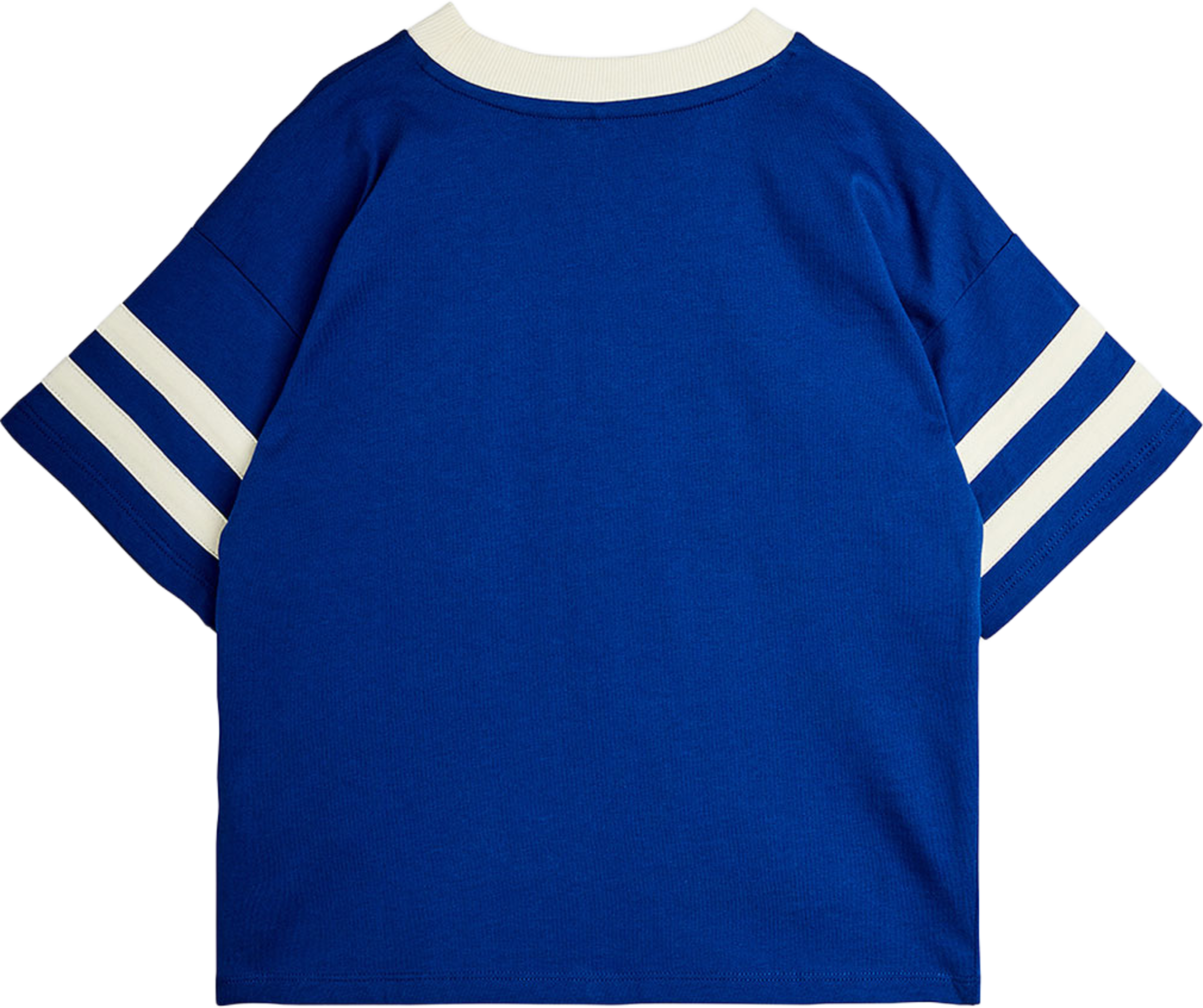 Alien V-Neck T-Shirt, från Mini Rodini, i färgen Blue. Klicka för att öppna bilden i stort format
