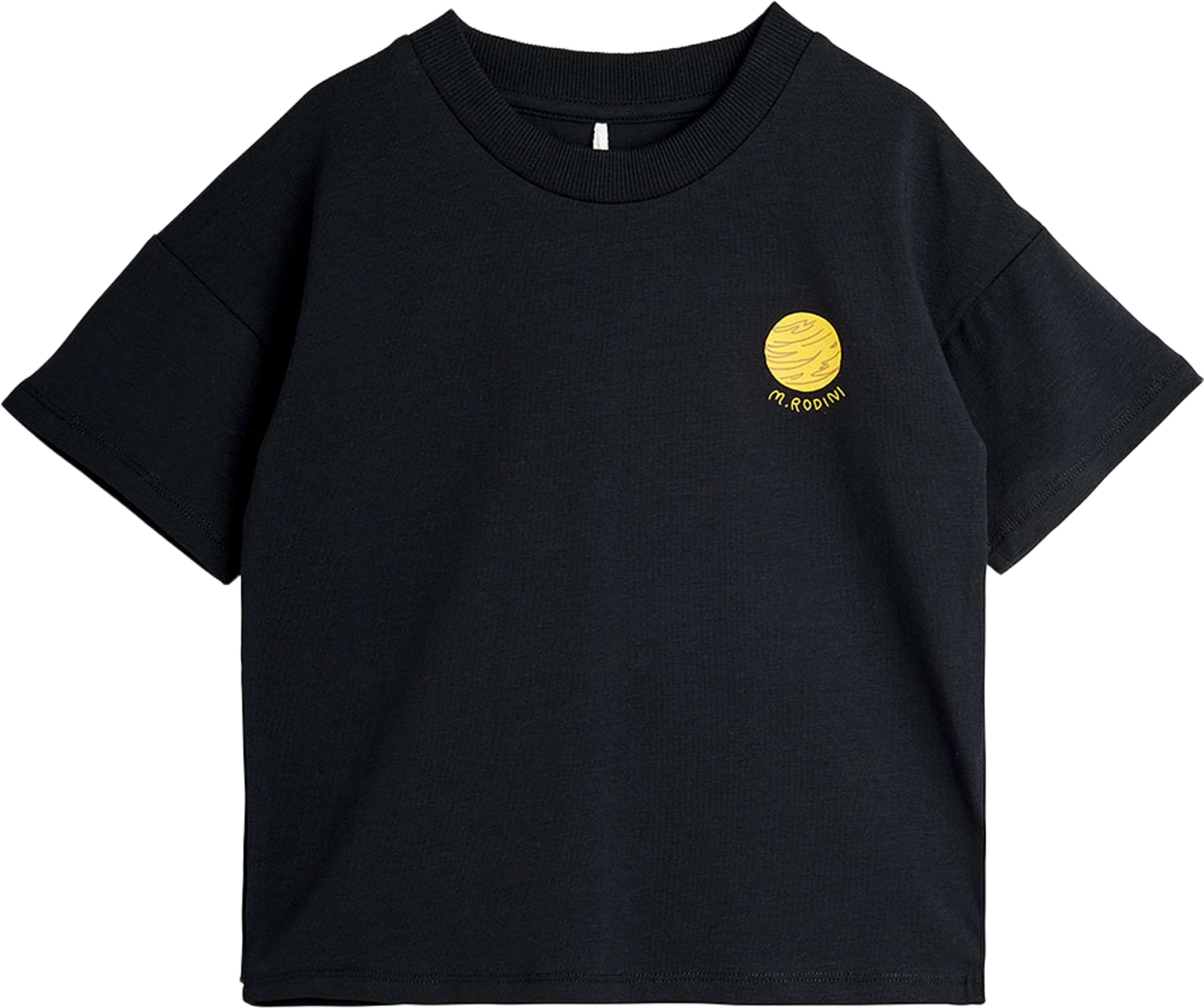 Planet T-Shirt, från Mini Rodini, i färgen Black. Klicka för att öppna bilden i stort format