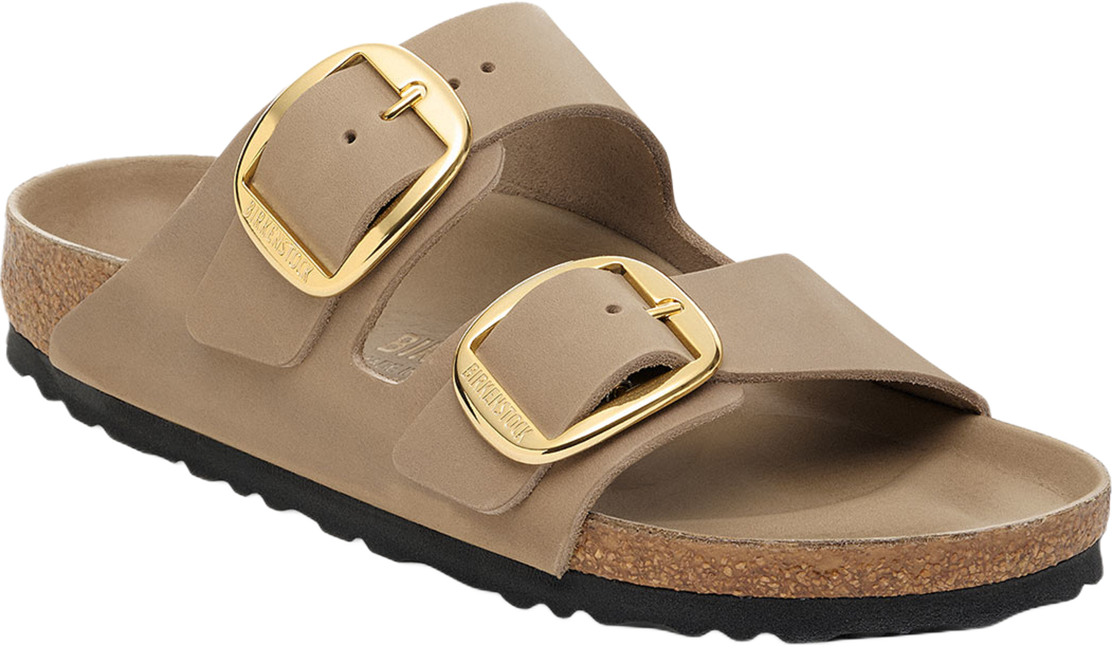 Arizona Big Buckle LEOI, från Birkenstock, i färgen Tabacco Brown. Klicka för att öppna bilden i stort format