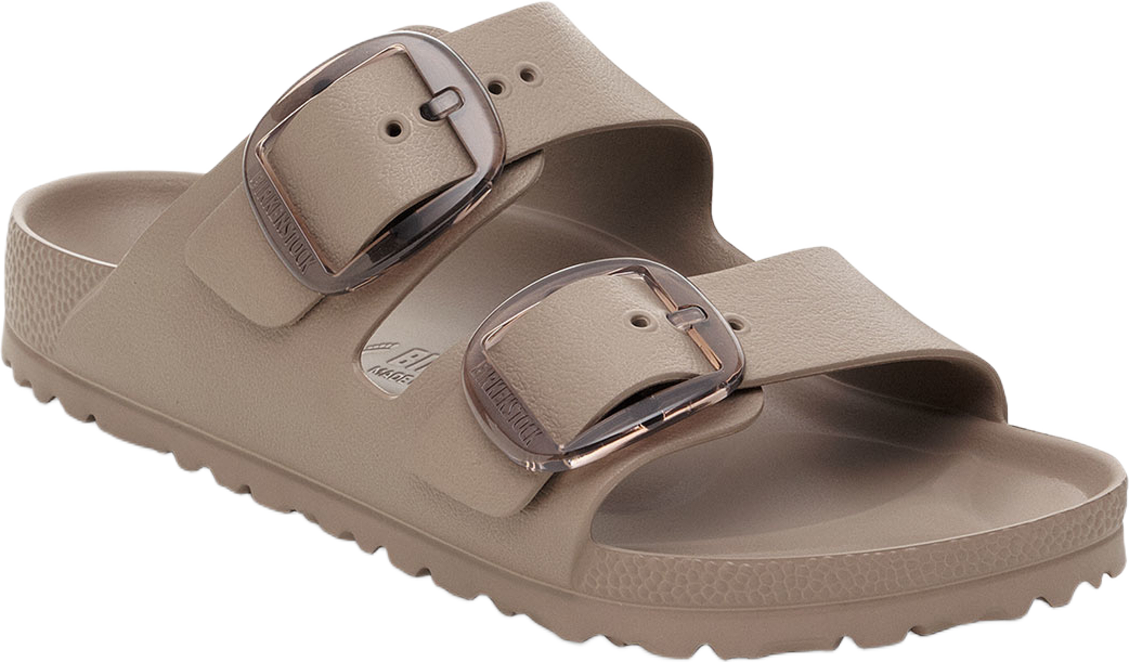 Arizona Big Buckle EVA, från Birkenstock, i färgen Gray Taupe. Klicka för att öppna bilden i stort format