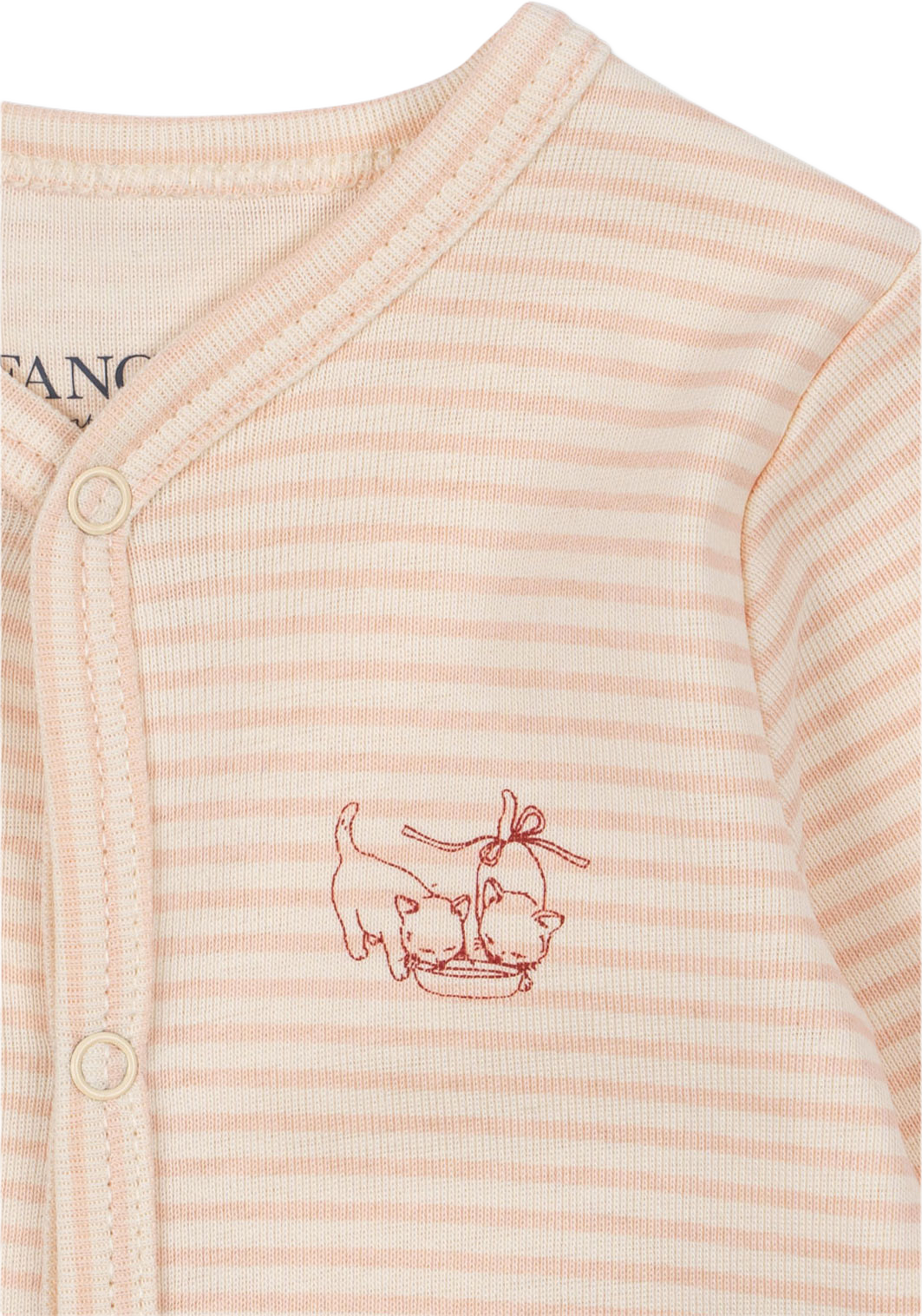 Fio Onesie Ocs, från Fanga Fontana, i färgen Tea Stripe Cameo. Klicka för att öppna bilden i stort format