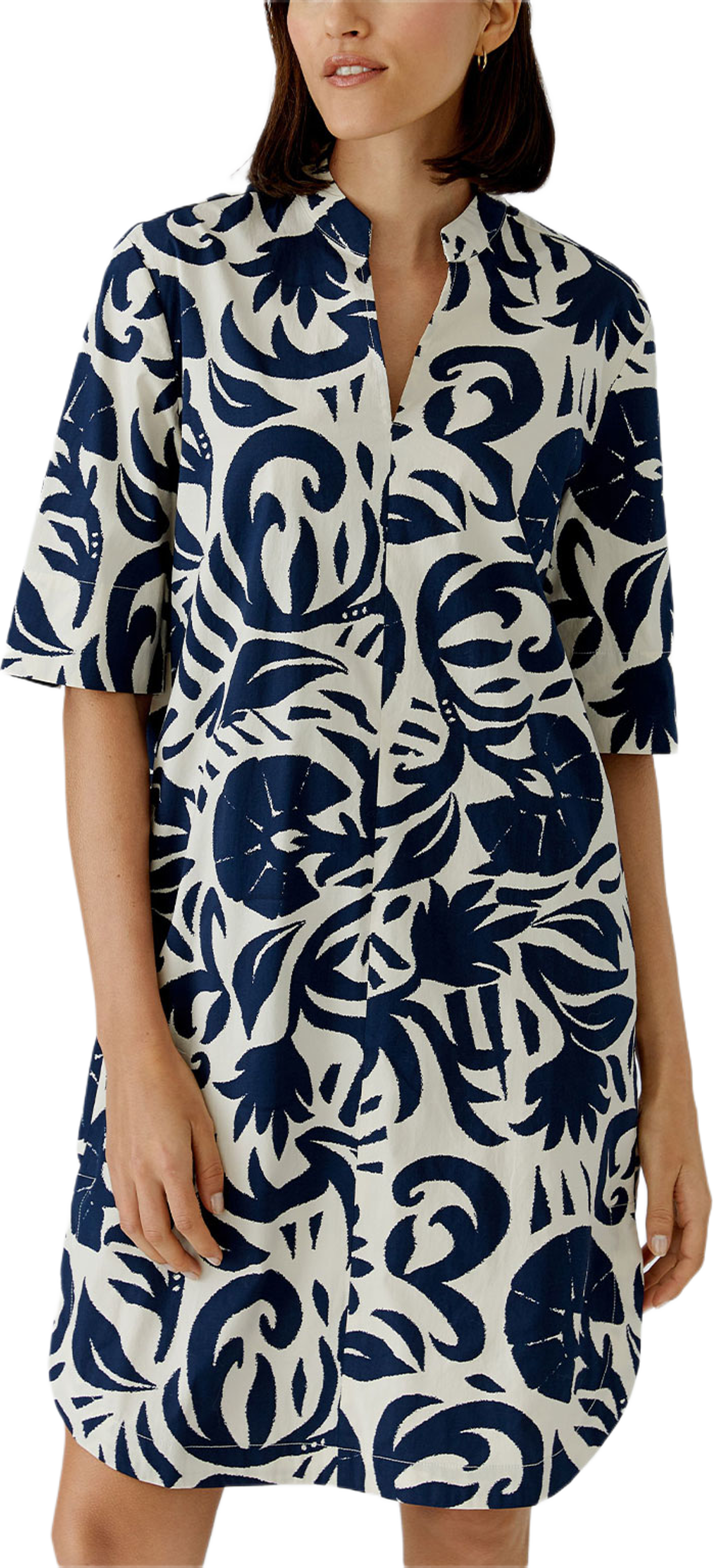 Capsule Dress, från Oui, i färgen White Blue. Klicka för att öppna bilden i stort format