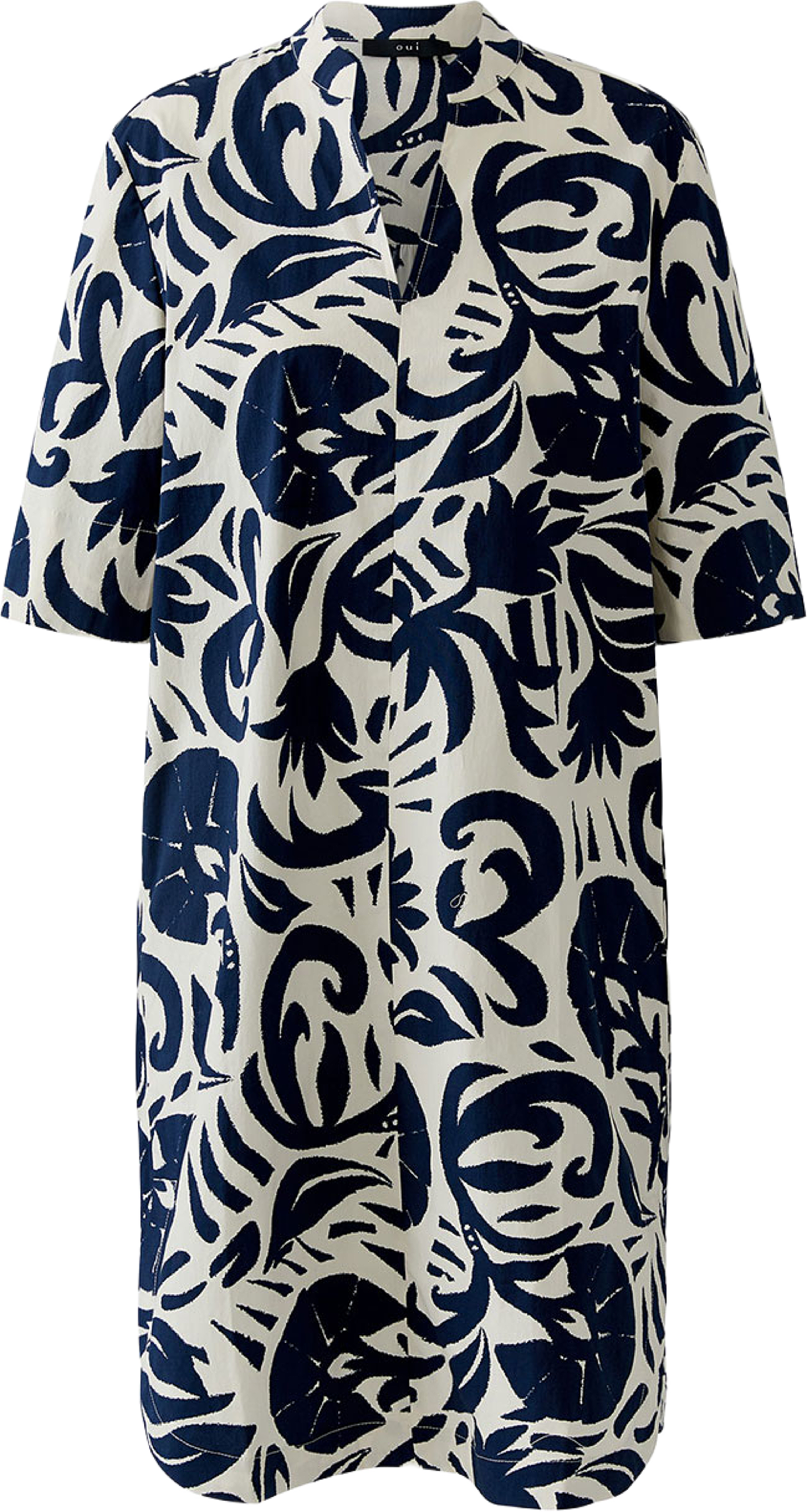 Capsule Dress, från Oui, i färgen White Blue. Klicka för att öppna bilden i stort format