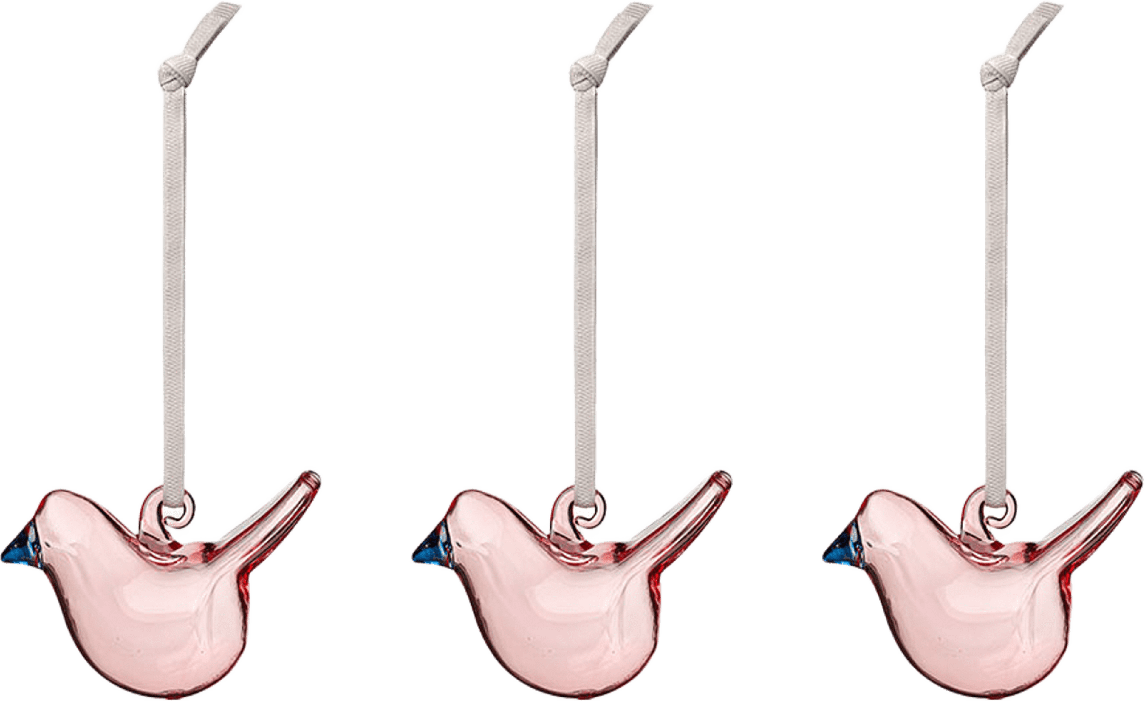 Iittala mini glasfågel rosa 3-pack, från Iittala, i färgen Rosa. Klicka för att öppna bilden i stort format