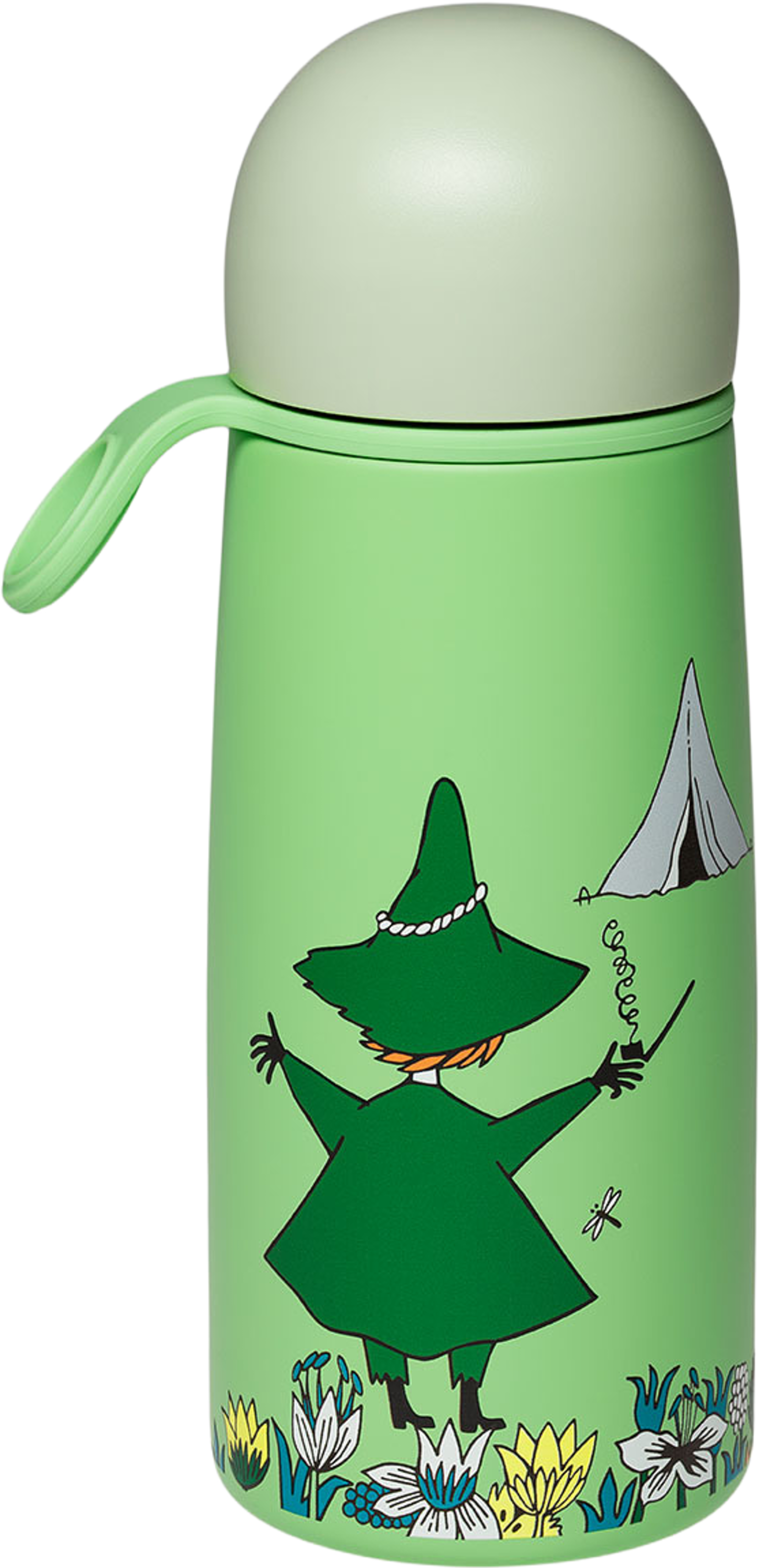 Mumin termosflaska 0,45L Snusmumriken, från Arabia, i färgen Flerfärgad. Klicka för att öppna bilden i stort format