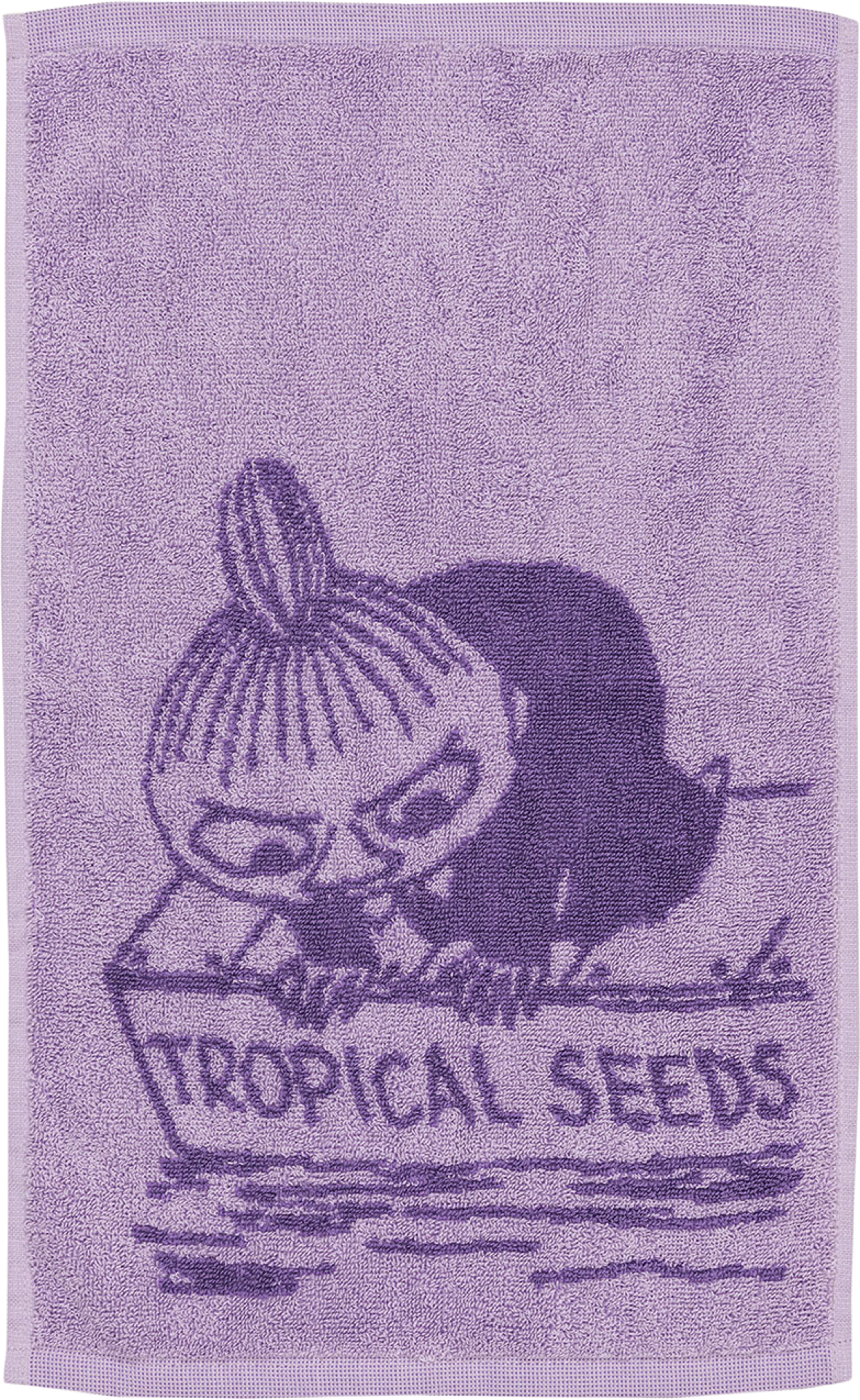 Mumin handduk 30x50  Lilla My lila GOTS, från Arabia, i färgen Lila. Klicka för att öppna bilden i stort format