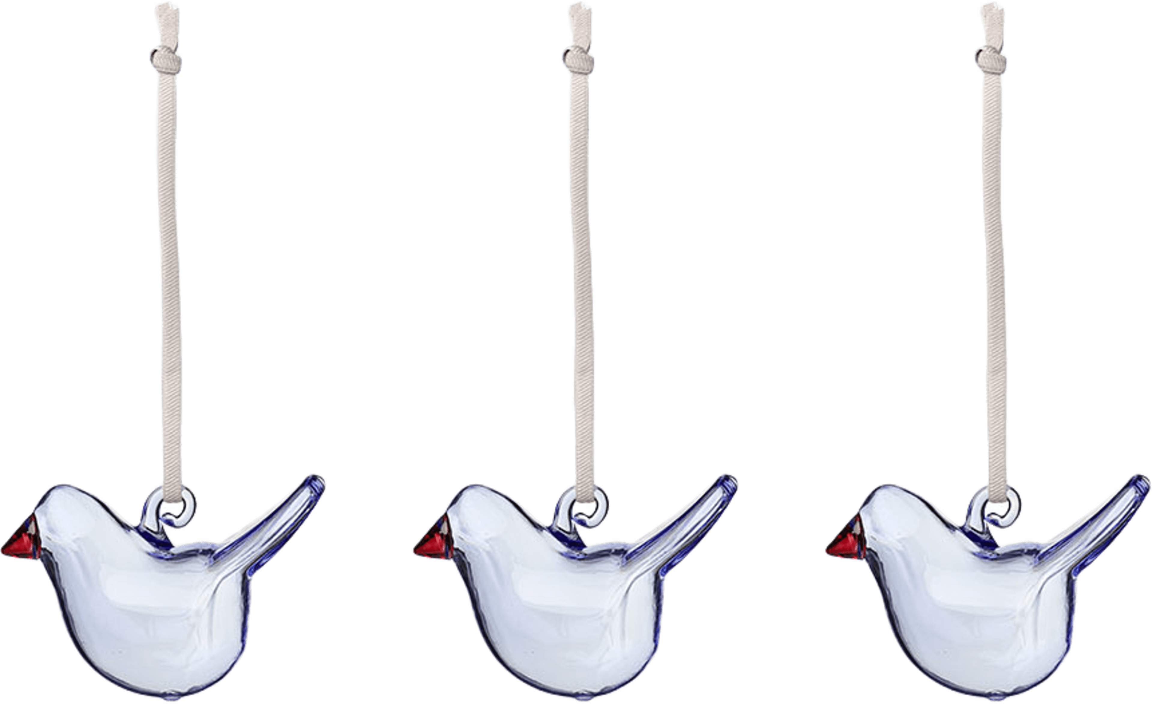 Iittala mini glasfågel klarblå 3-pack, från Iittala, i färgen Klarblå. Klicka för att öppna bilden i stort format